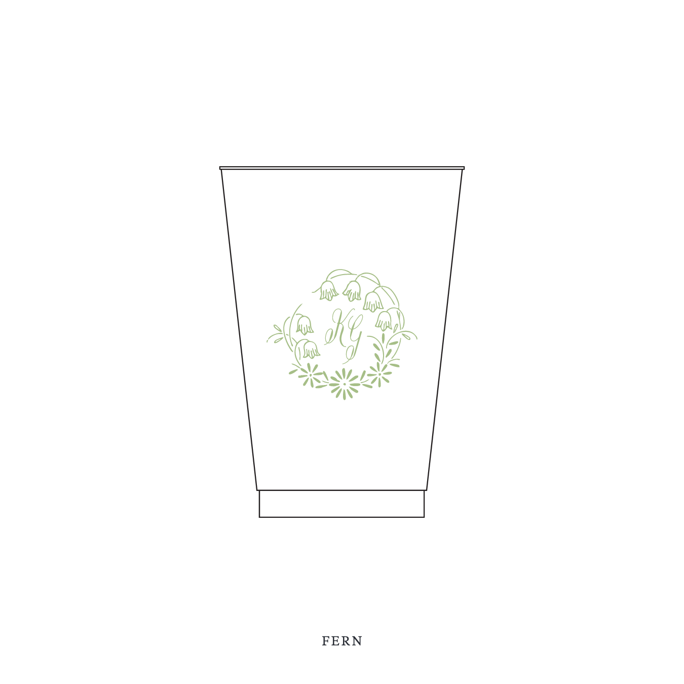 Mayfair Motif Reusable Party Cups | 14 oz