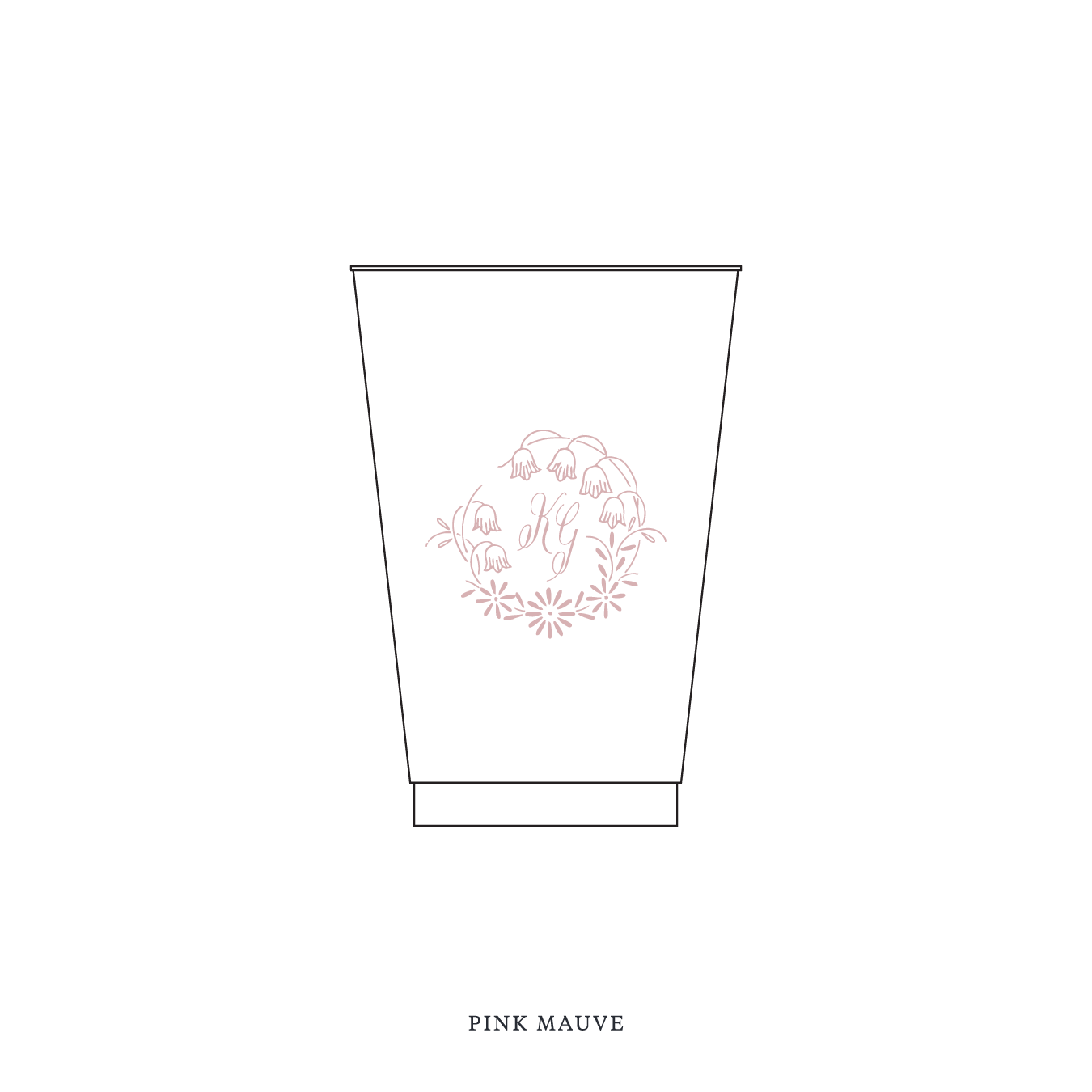 Mayfair Motif Reusable Party Cups | 14 oz
