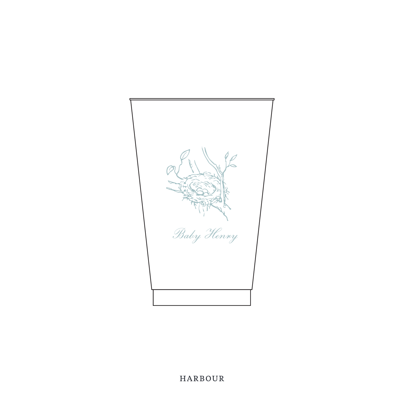 Surrey Motif Reusable Party Cups | 14 oz