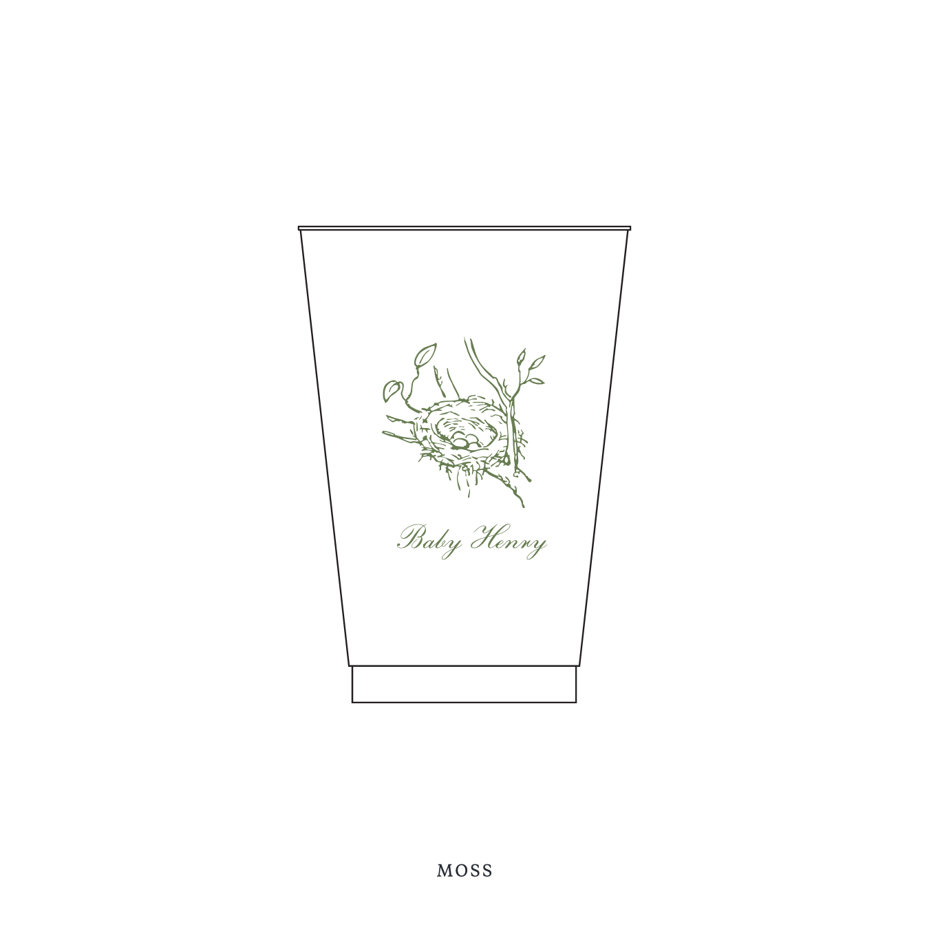 Surrey Motif Reusable Party Cups | 14 oz