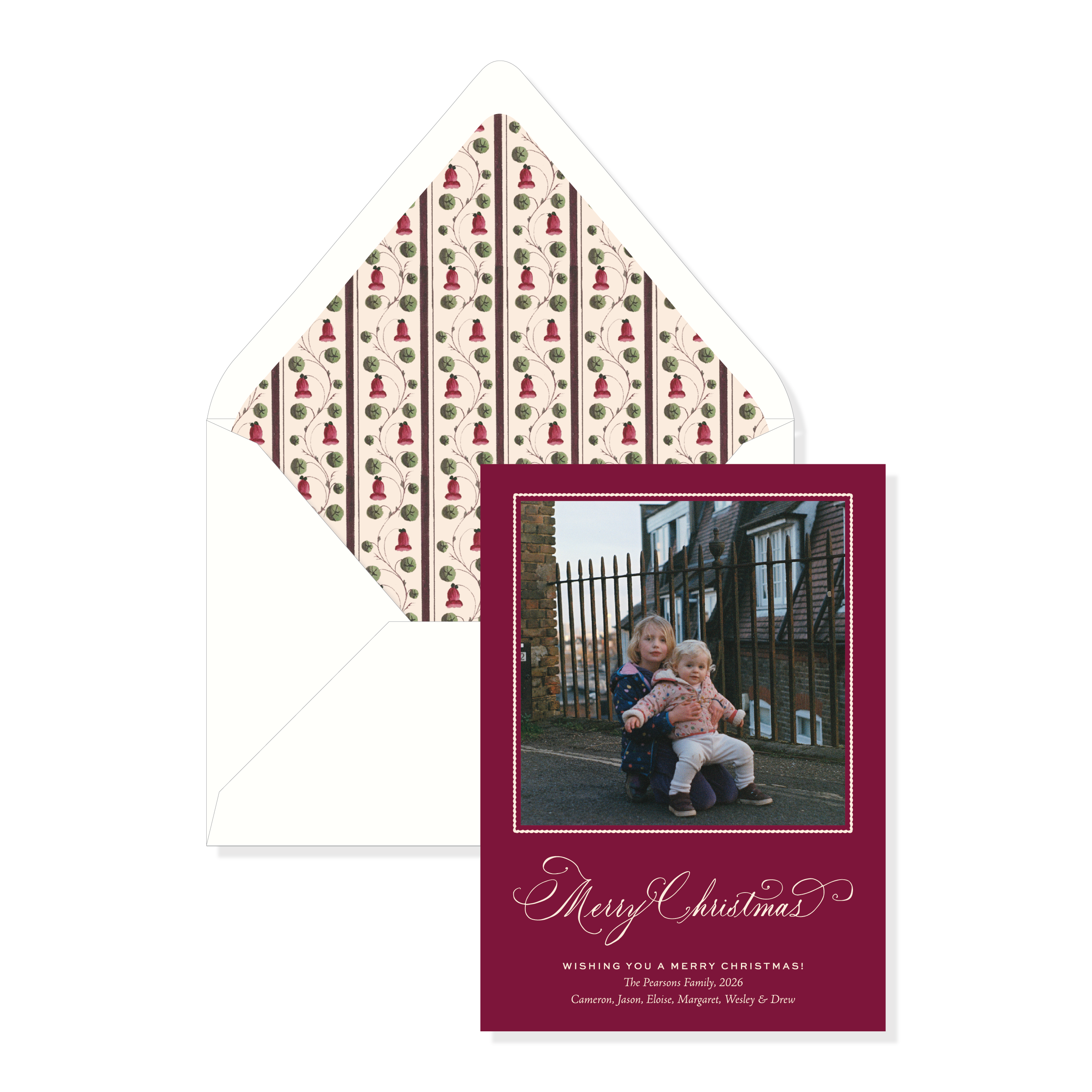 Nymans Garden Classic Printed Holiday Card