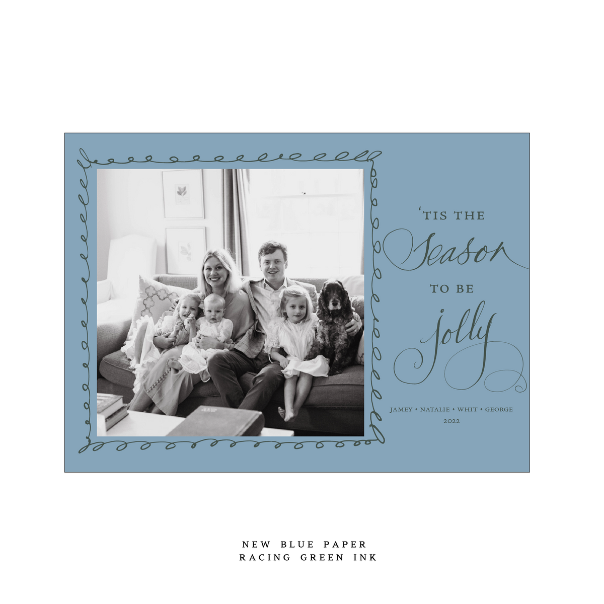 Ophelia Large Luxe Holiday Card (Archive)