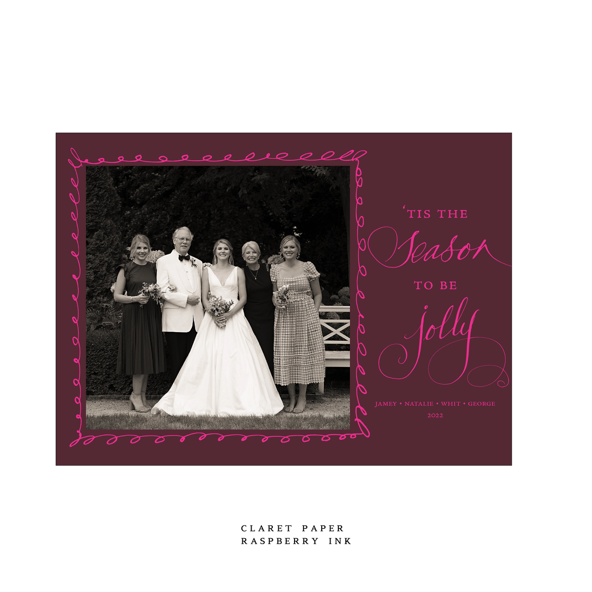 Ophelia Large Luxe Holiday Card (Archive)