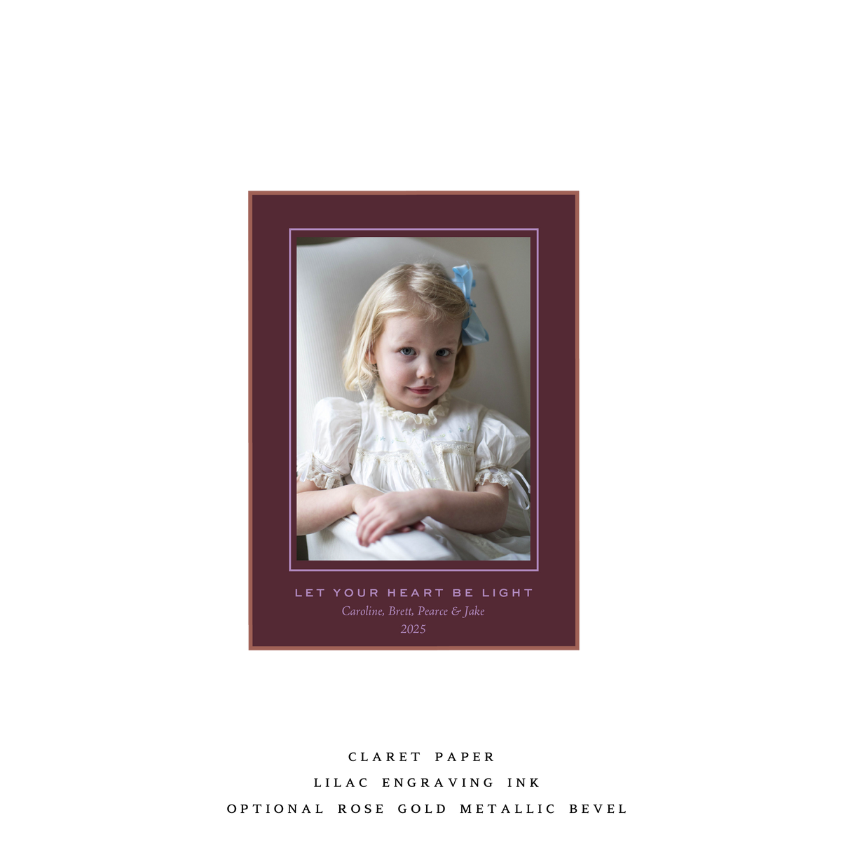 Pearce Luxe Holiday Card (Archive)