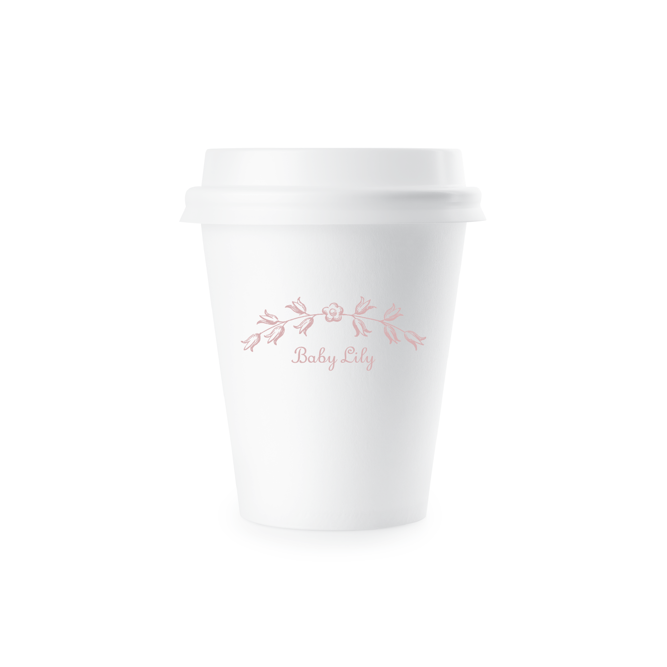 Campbell Motif Paper Cup | 12 oz with Lid