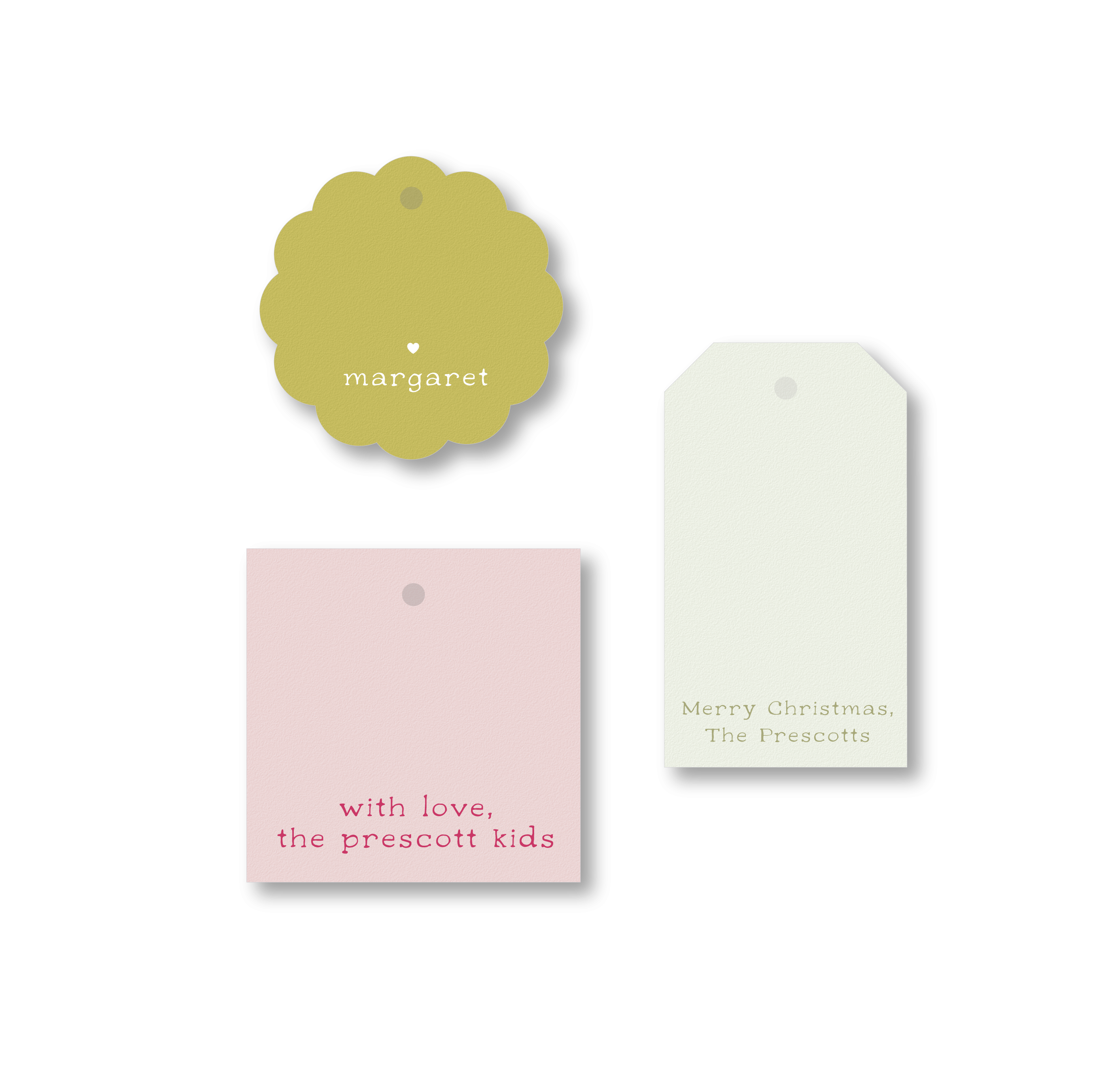 Prescott Classic Printed Tag