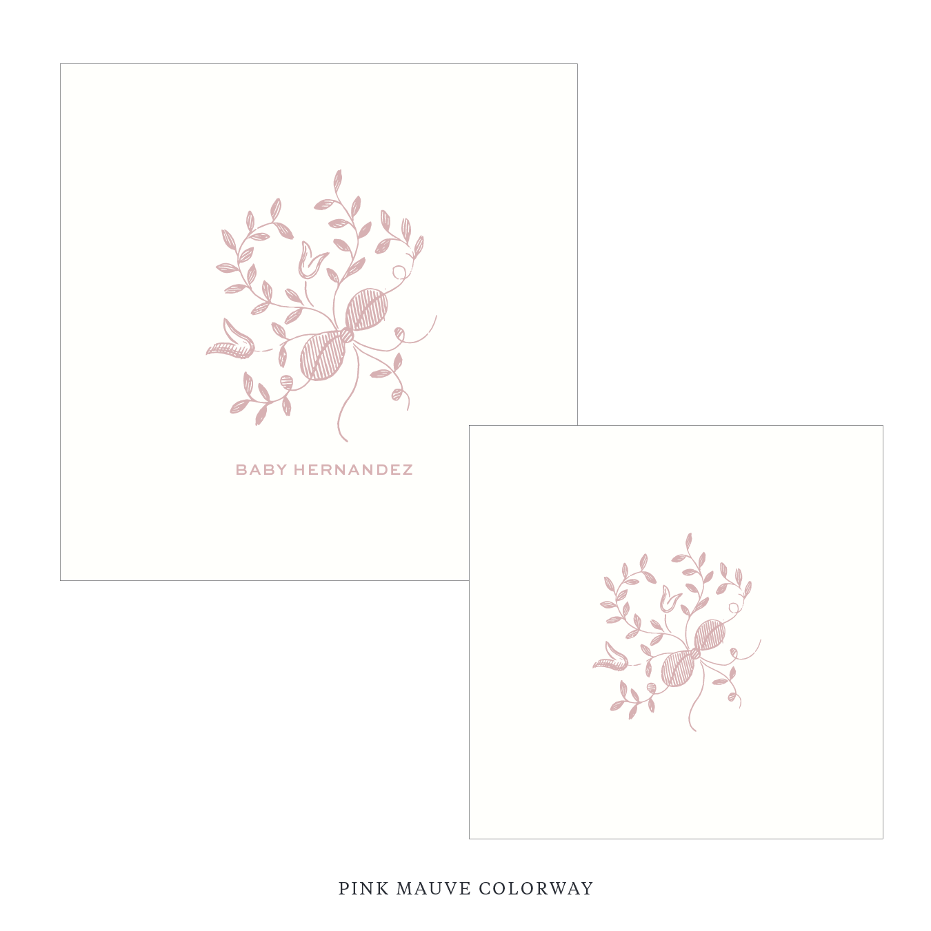 Primrose Motif Cocktail Napkin