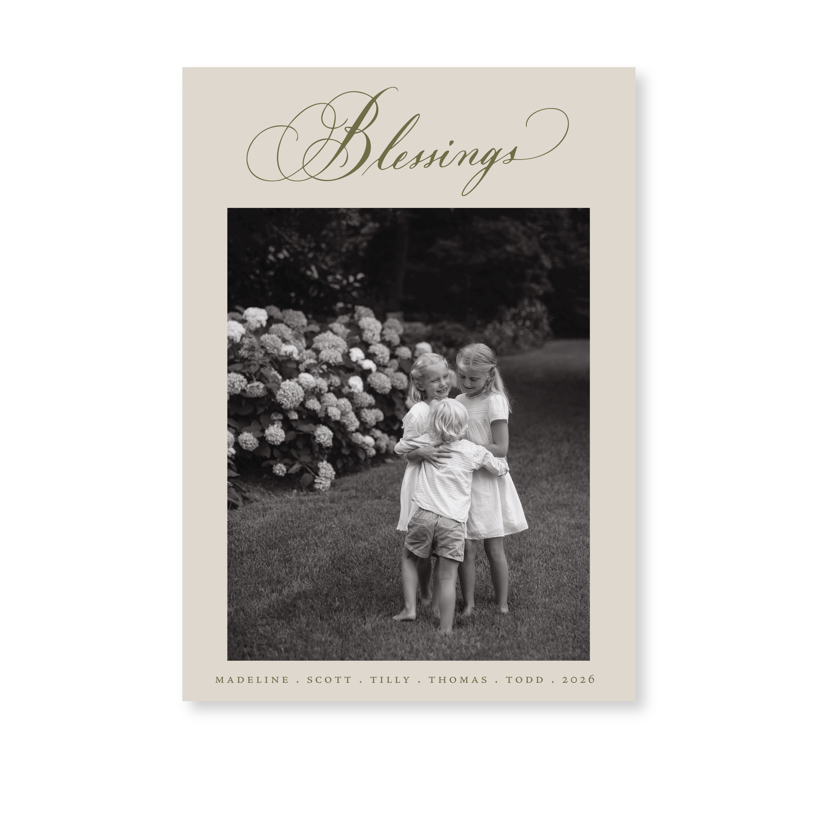 Regent Classic Printed Medium Holiday Card