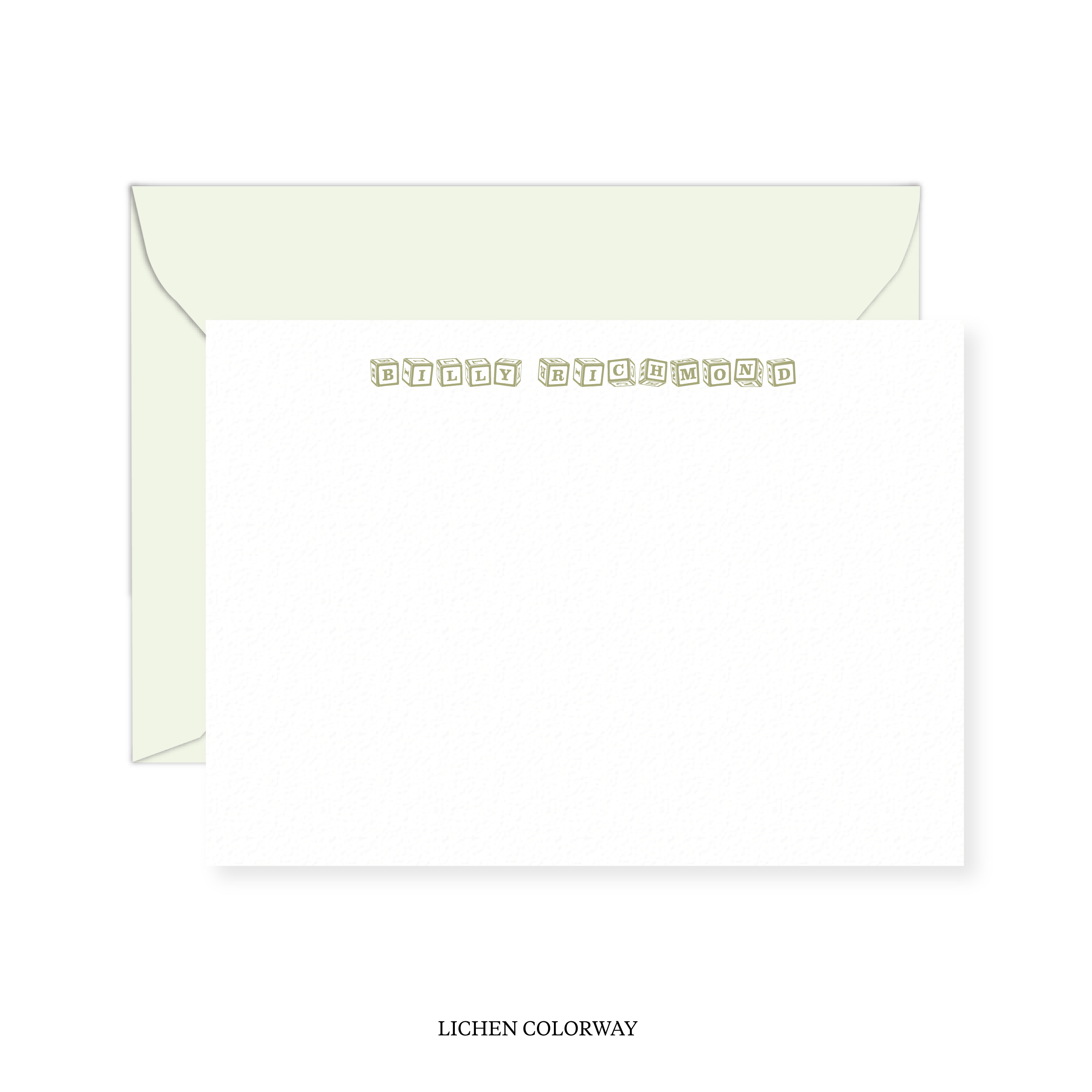 Richmond Motif Classic Printed Note