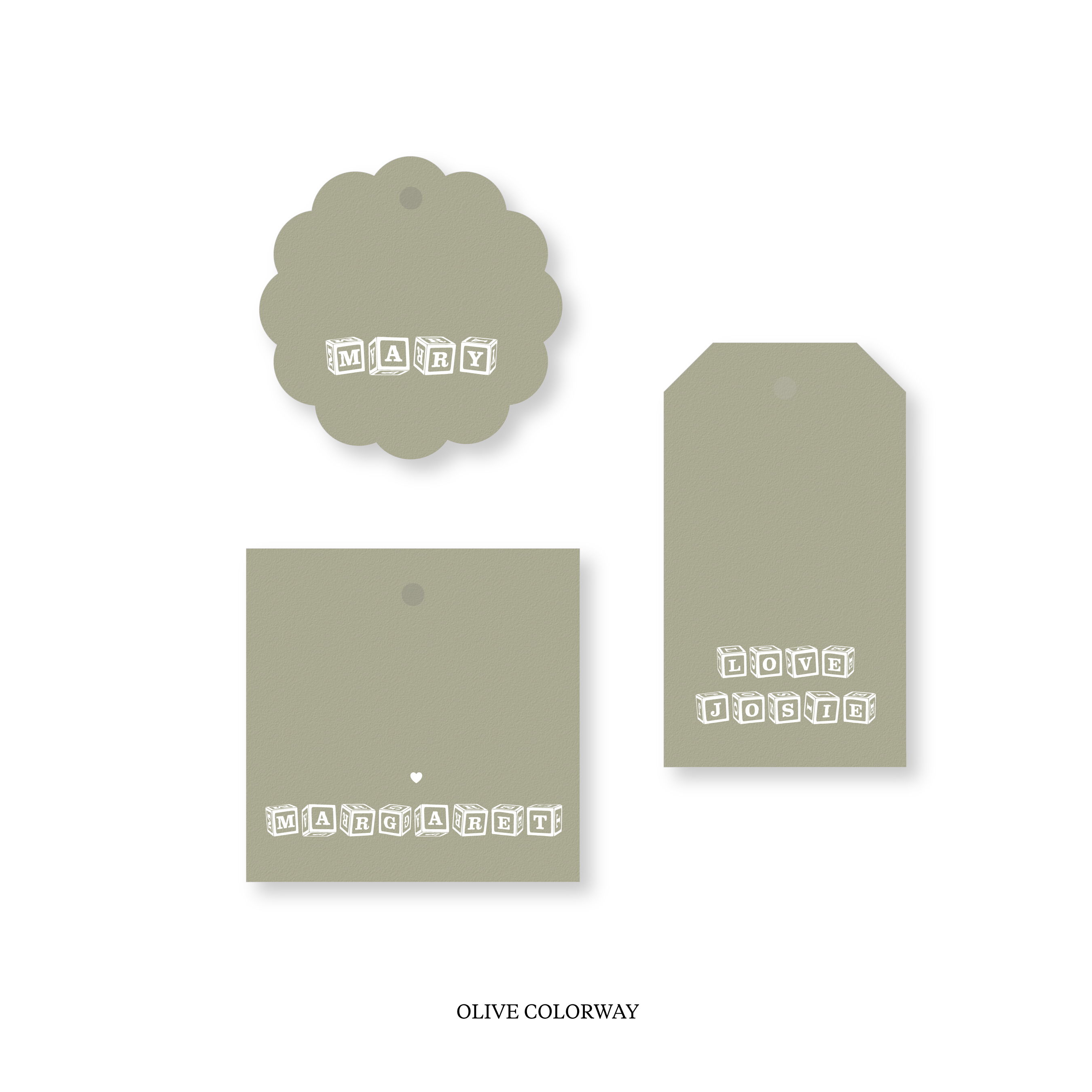 Richmond Classic Printed Tag