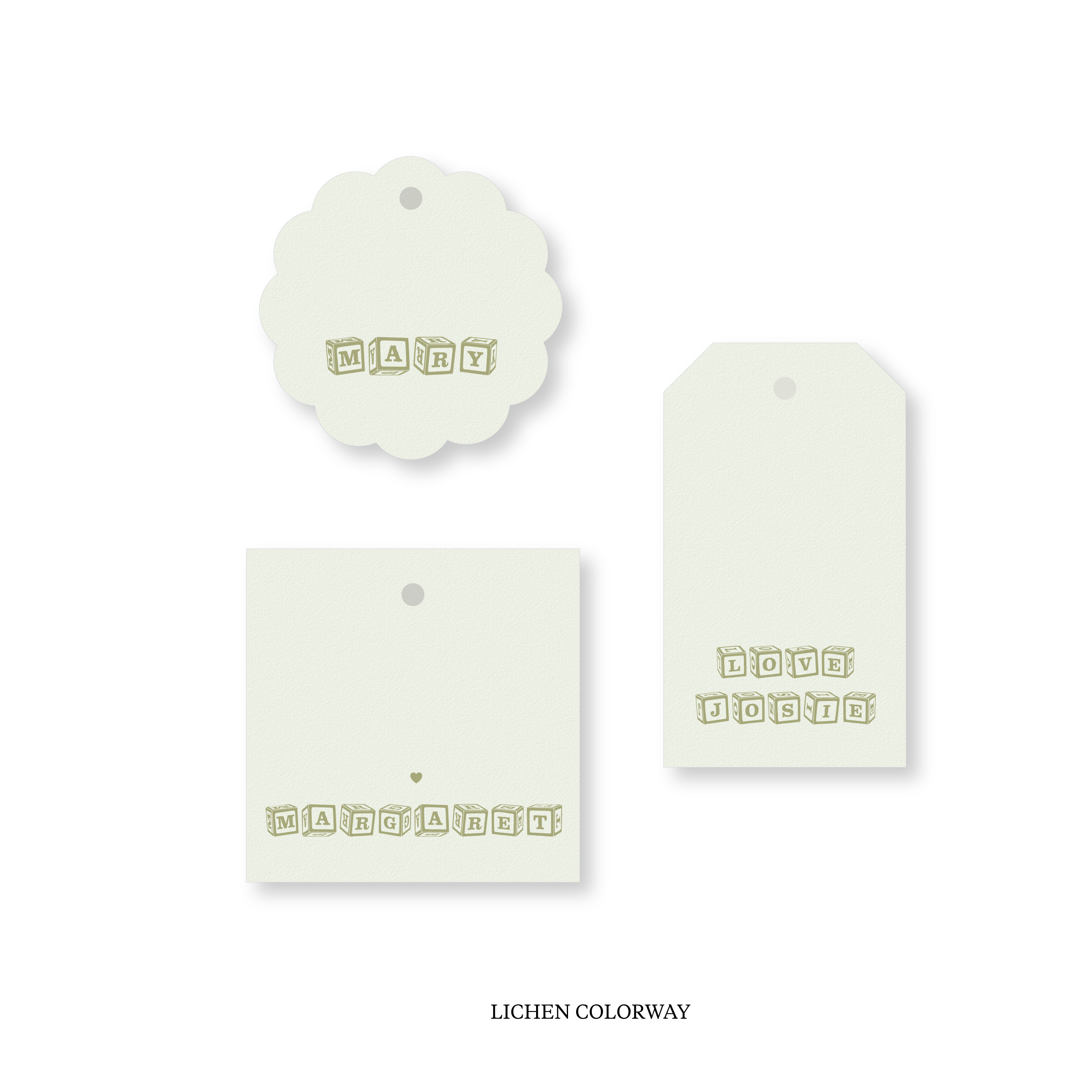 Richmond Classic Printed Tag