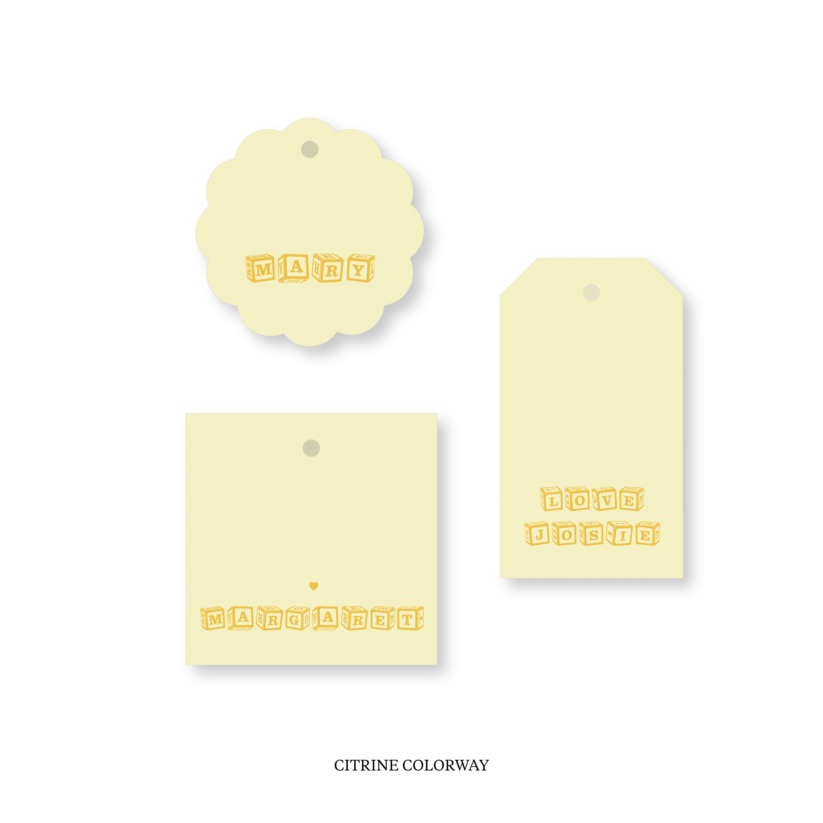 Richmond Classic Printed Tag
