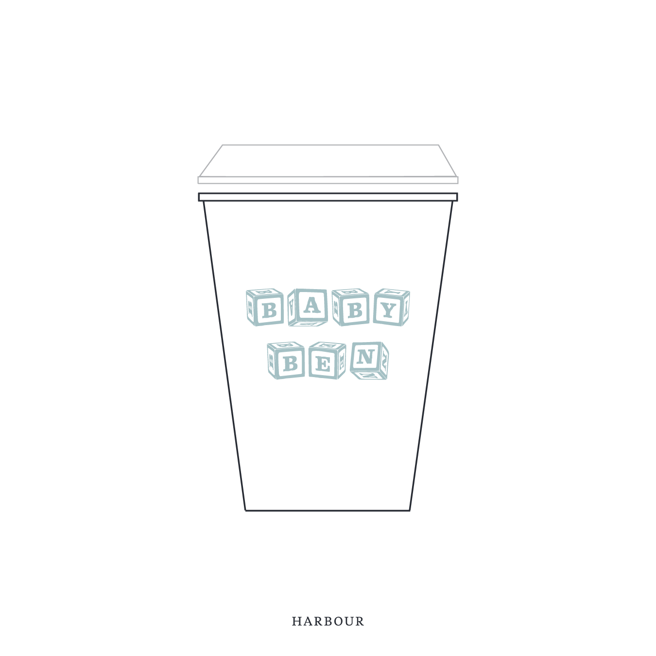 Richmond Motif Paper Cup | 12 oz with Lid