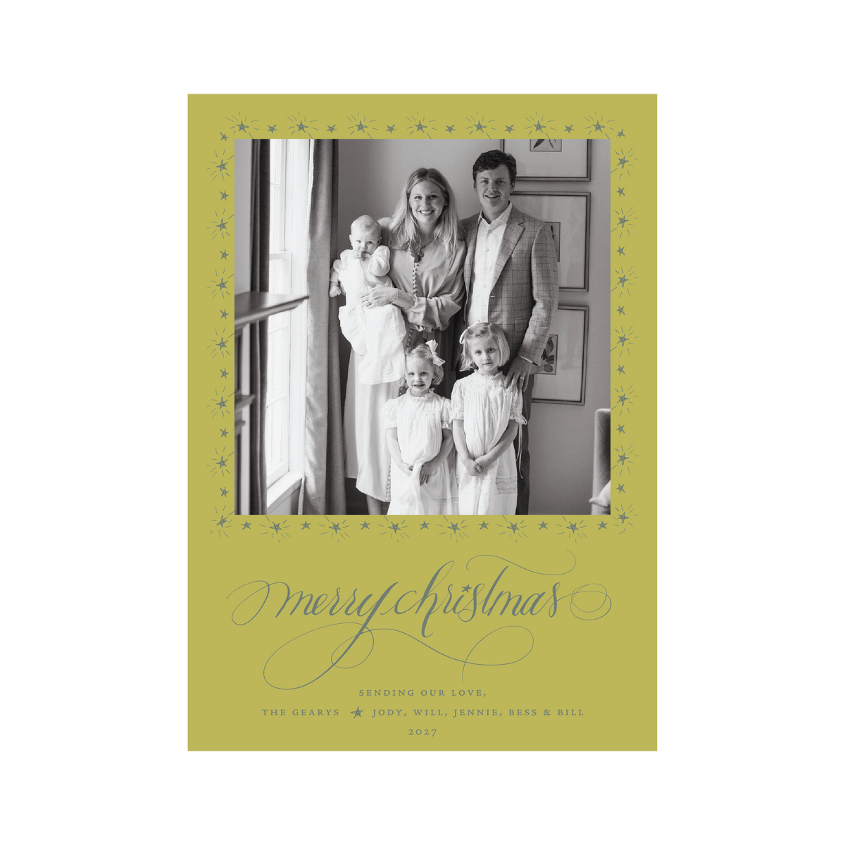 Rodwell Classic Flat Print Holiday Card, Large (Archive)