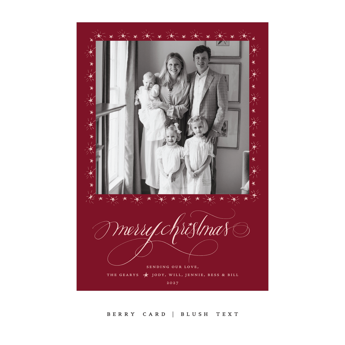 Rodwell Classic Flat Print Holiday Card, Large (Archive)
