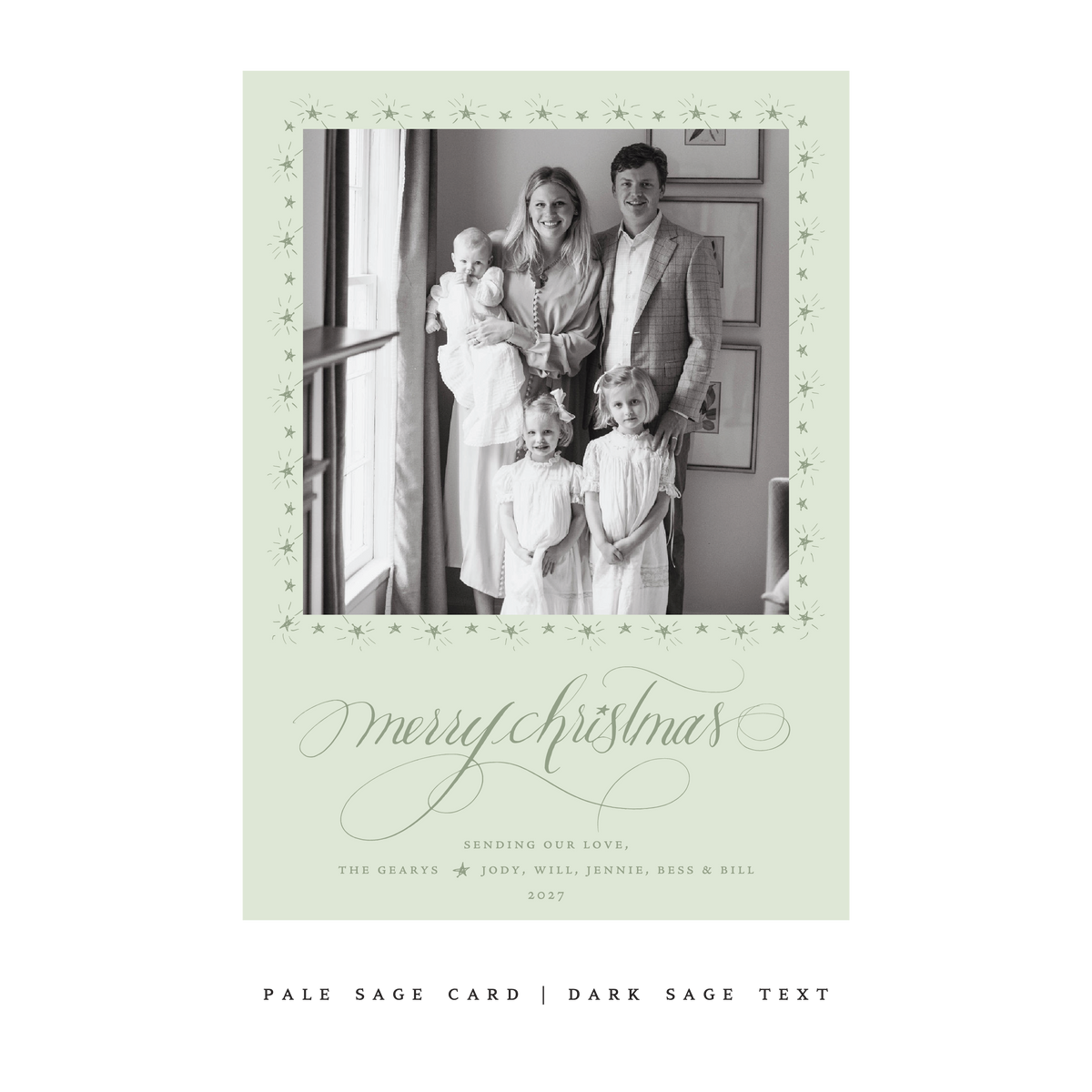 Rodwell Classic Flat Print Holiday Card, Large (Archive)