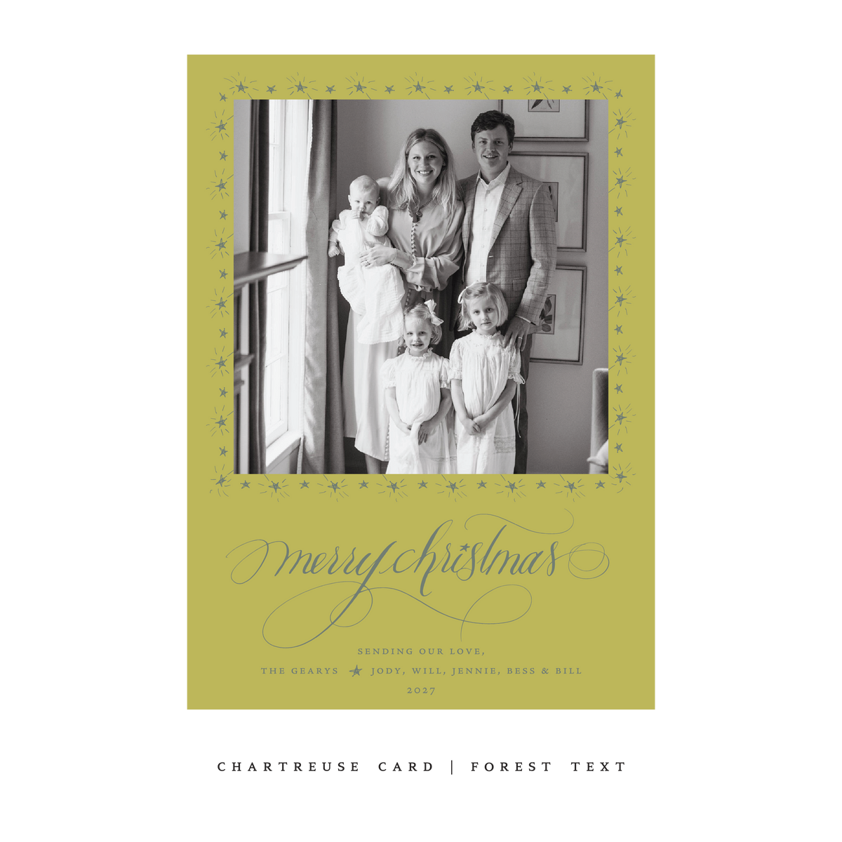 Rodwell Classic Flat Print Holiday Card, Large (Archive)