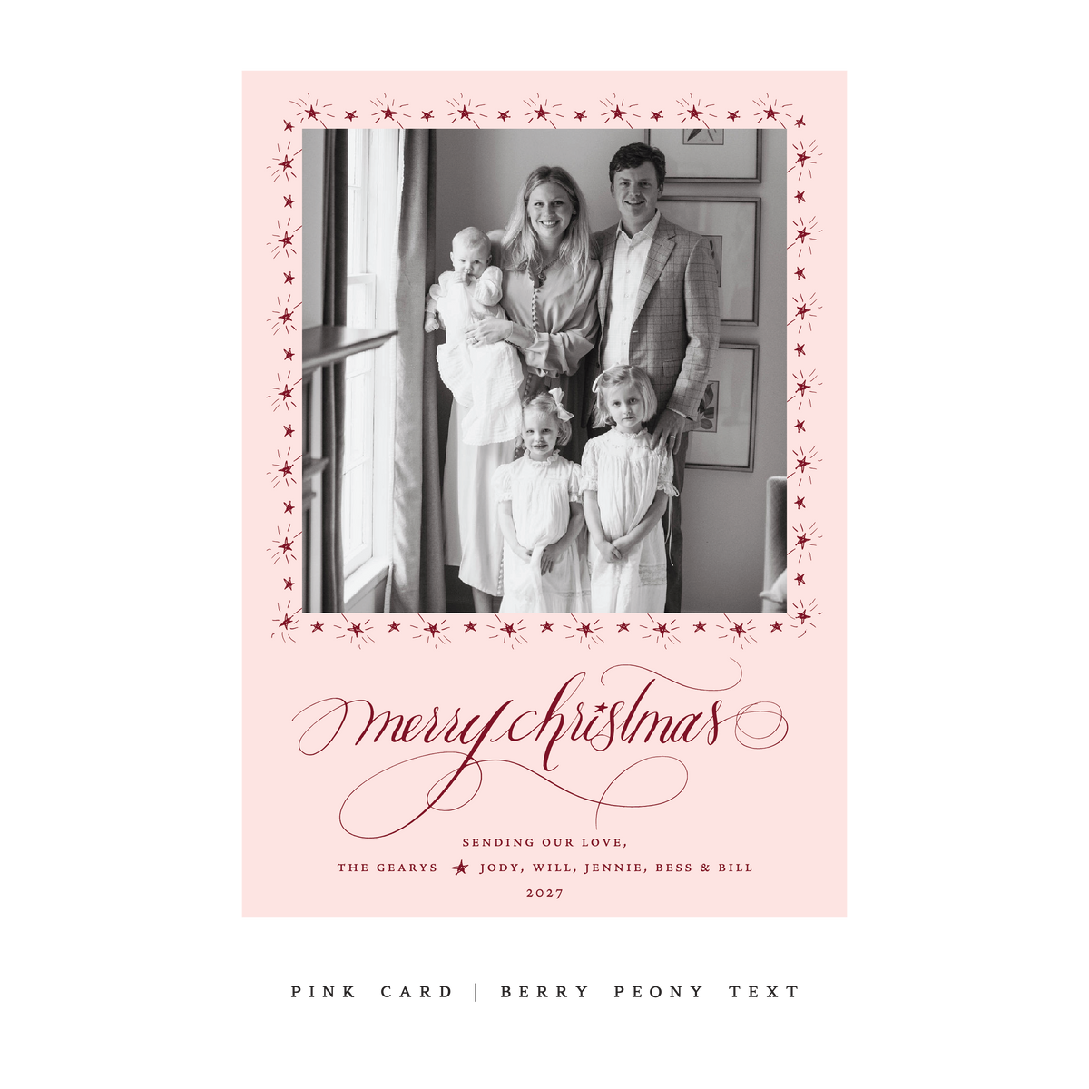 Rodwell Classic Flat Print Holiday Card, Large (Archive)