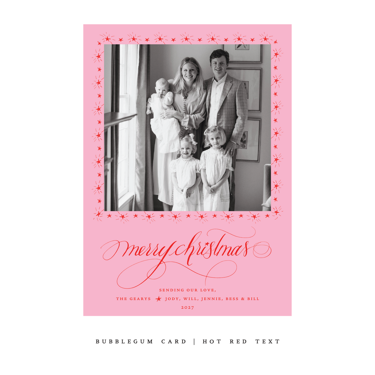 Rodwell Classic Flat Print Holiday Card, Large (Archive)