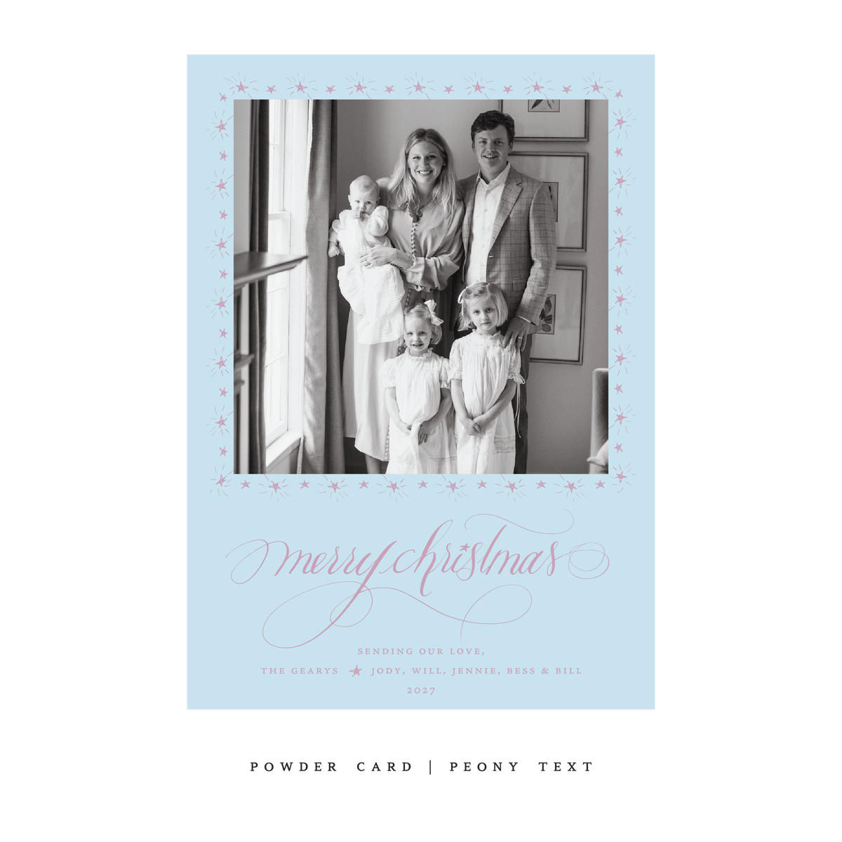 Rodwell Classic Flat Print Holiday Card, Large (Archive)