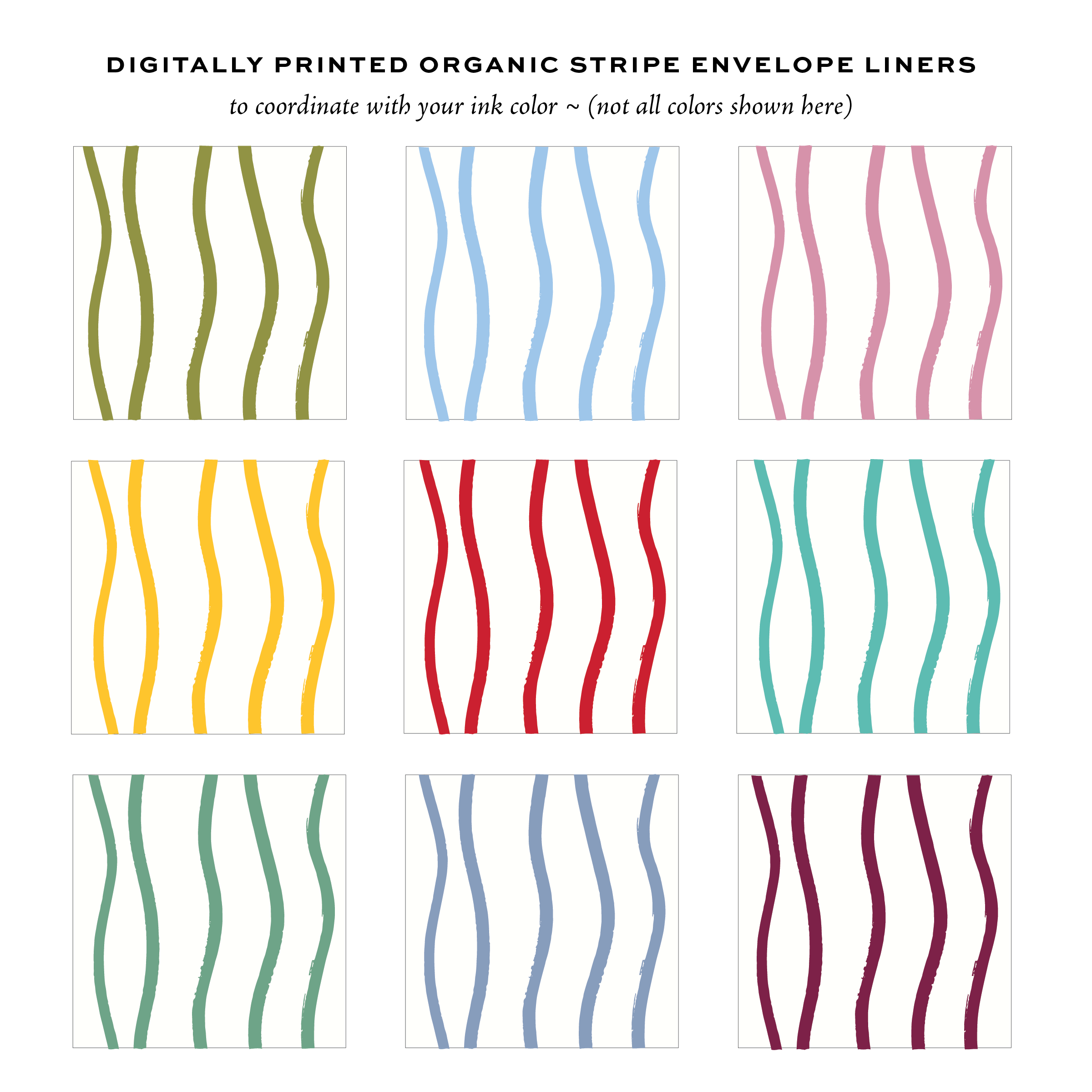 Stovall Signature Envelope Liners
