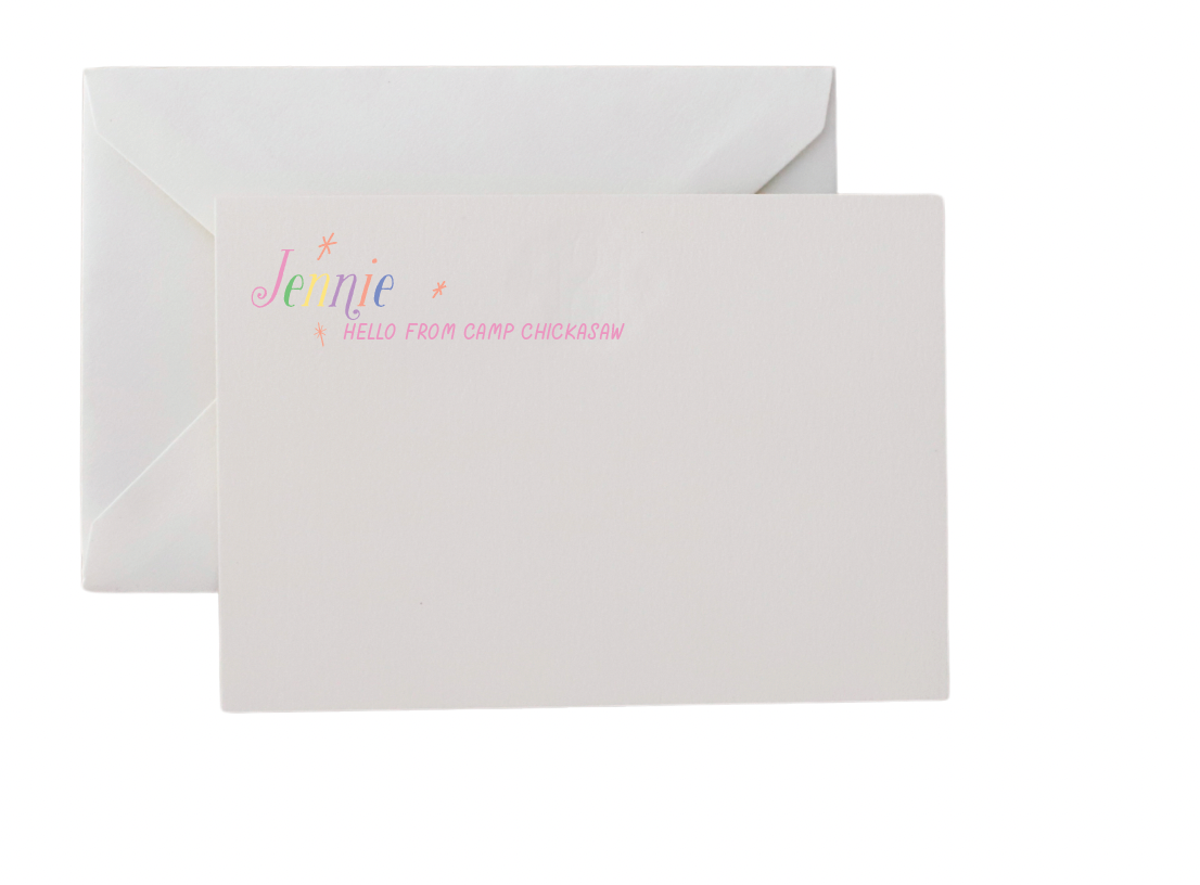 Jennie Camp Note