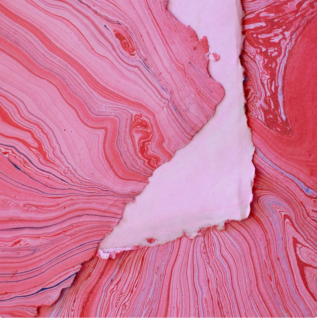 Hot Pink Marble Gift Wrap Sheets (Set of 3)