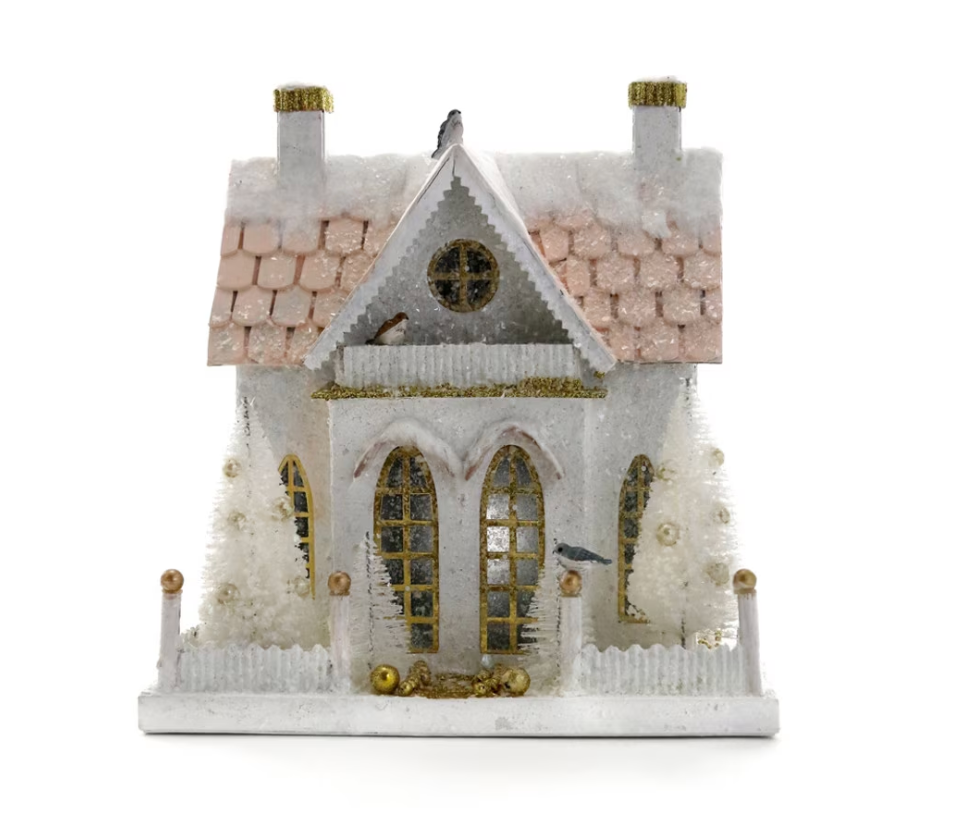 Snowy Wonderland Christmas Glitter House