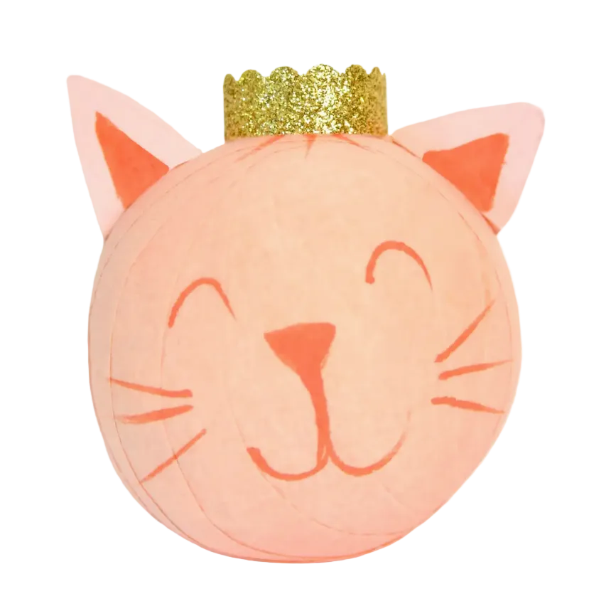 Handcrafted in the USA, the Mini Cat Surprize Ball® includes six tiny treasures inside. A charming gift, stocking stuffer or party favor for ages 3+.
