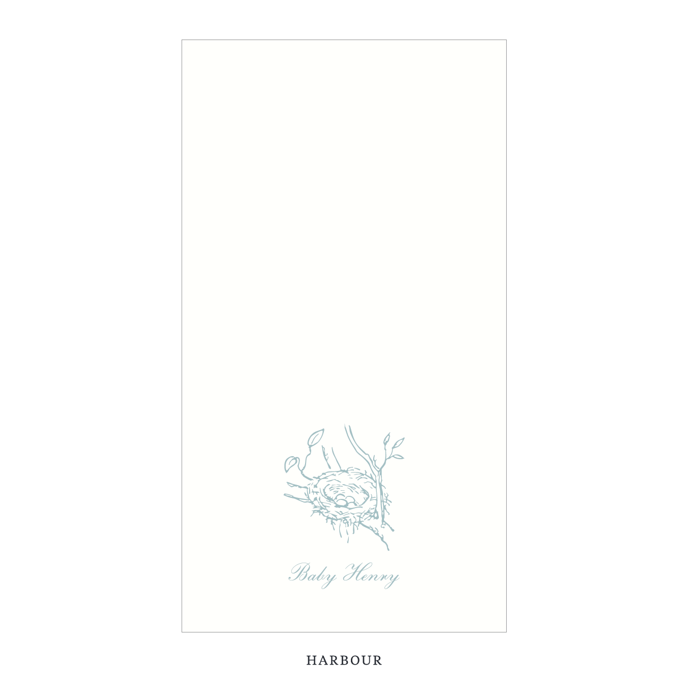 Surrey Motif Dinner Napkin