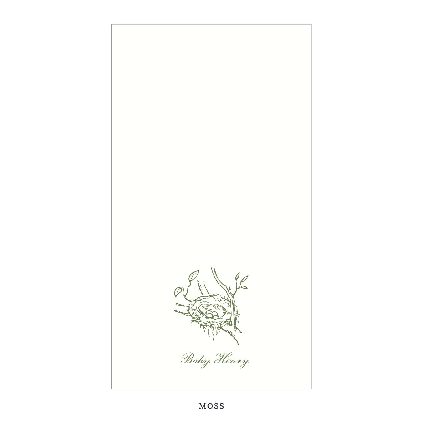 Surrey Motif Dinner Napkin