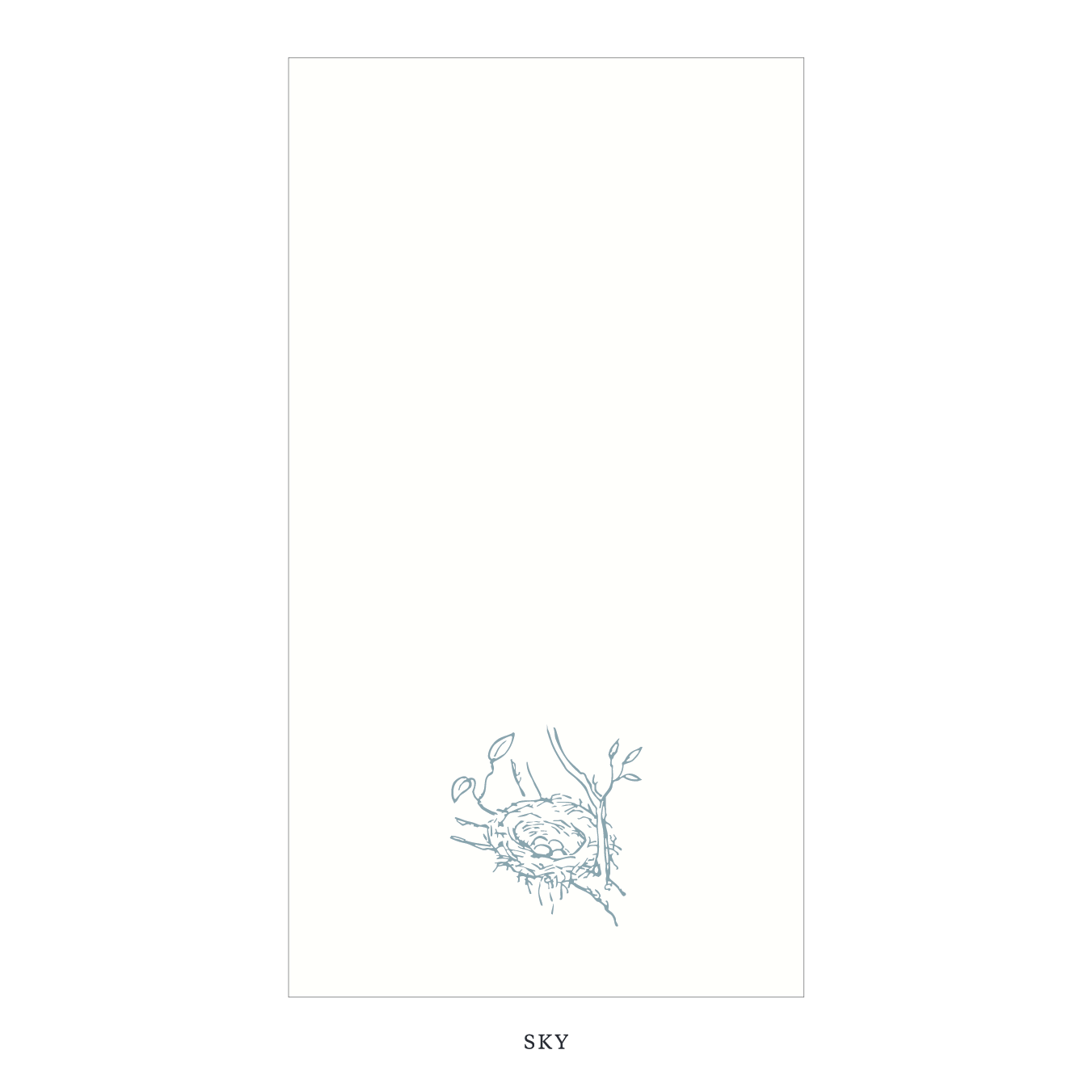 Surrey Motif Dinner Napkin