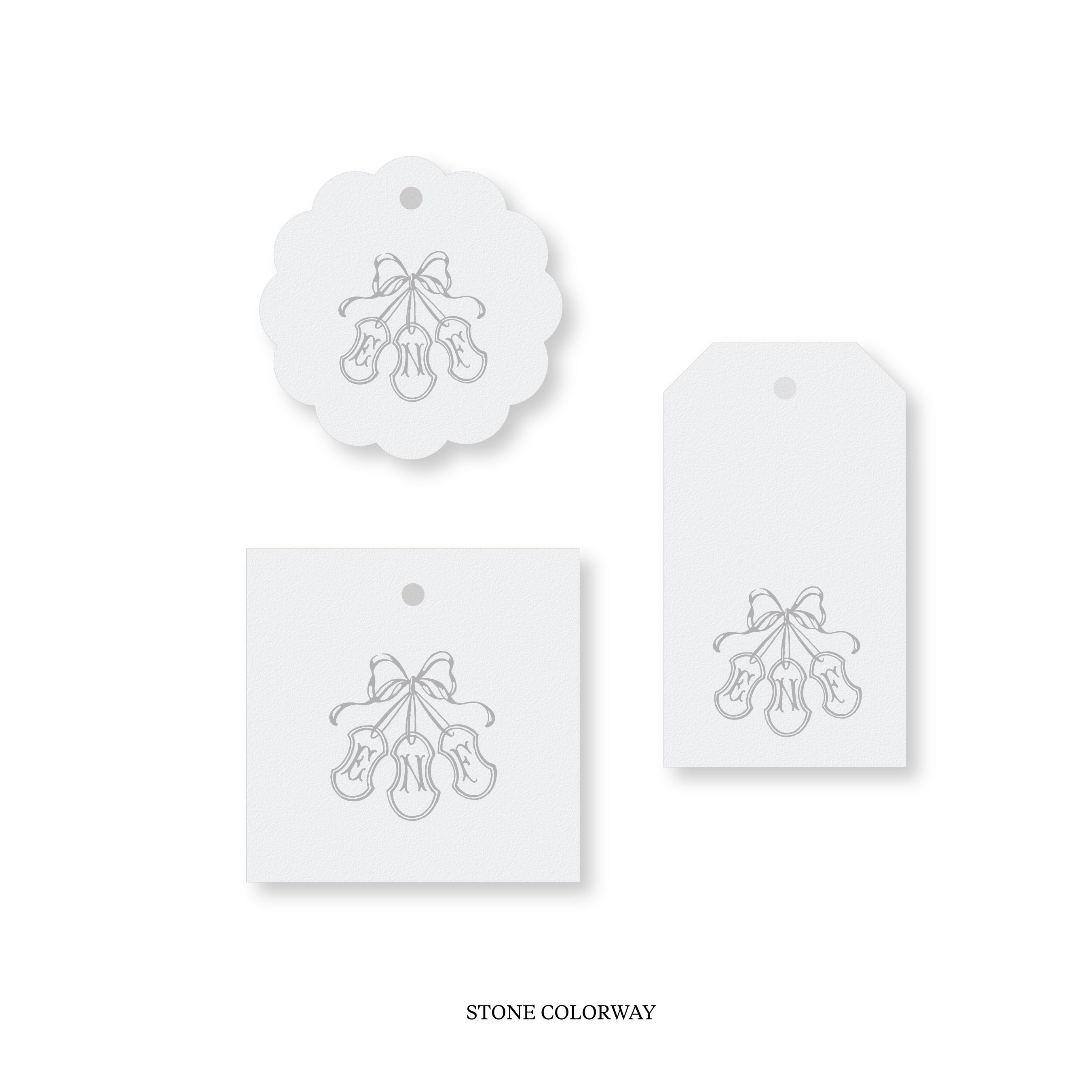 Sutton Motif Classic Printed Tag