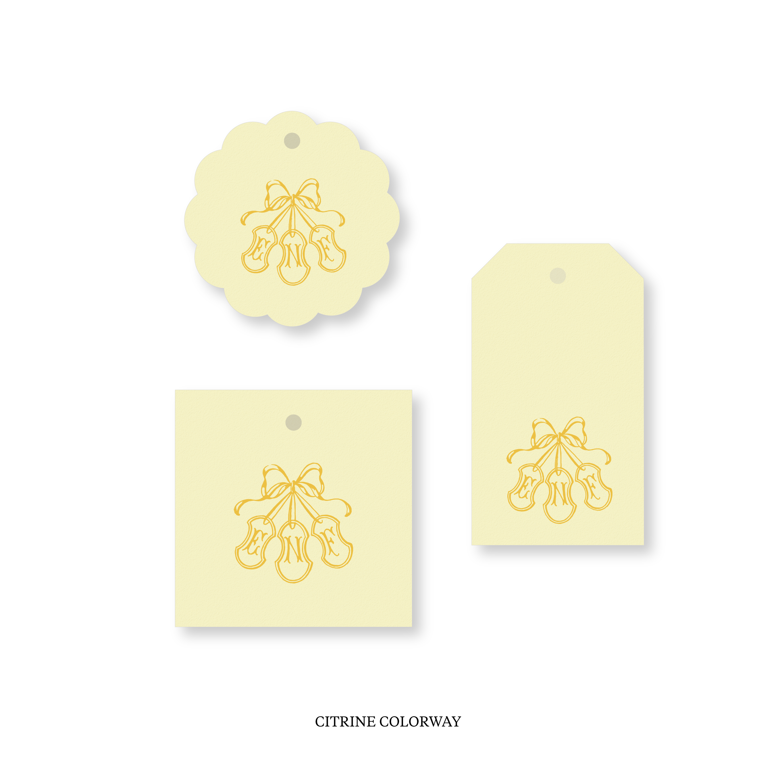 Sutton Motif Classic Printed Tag