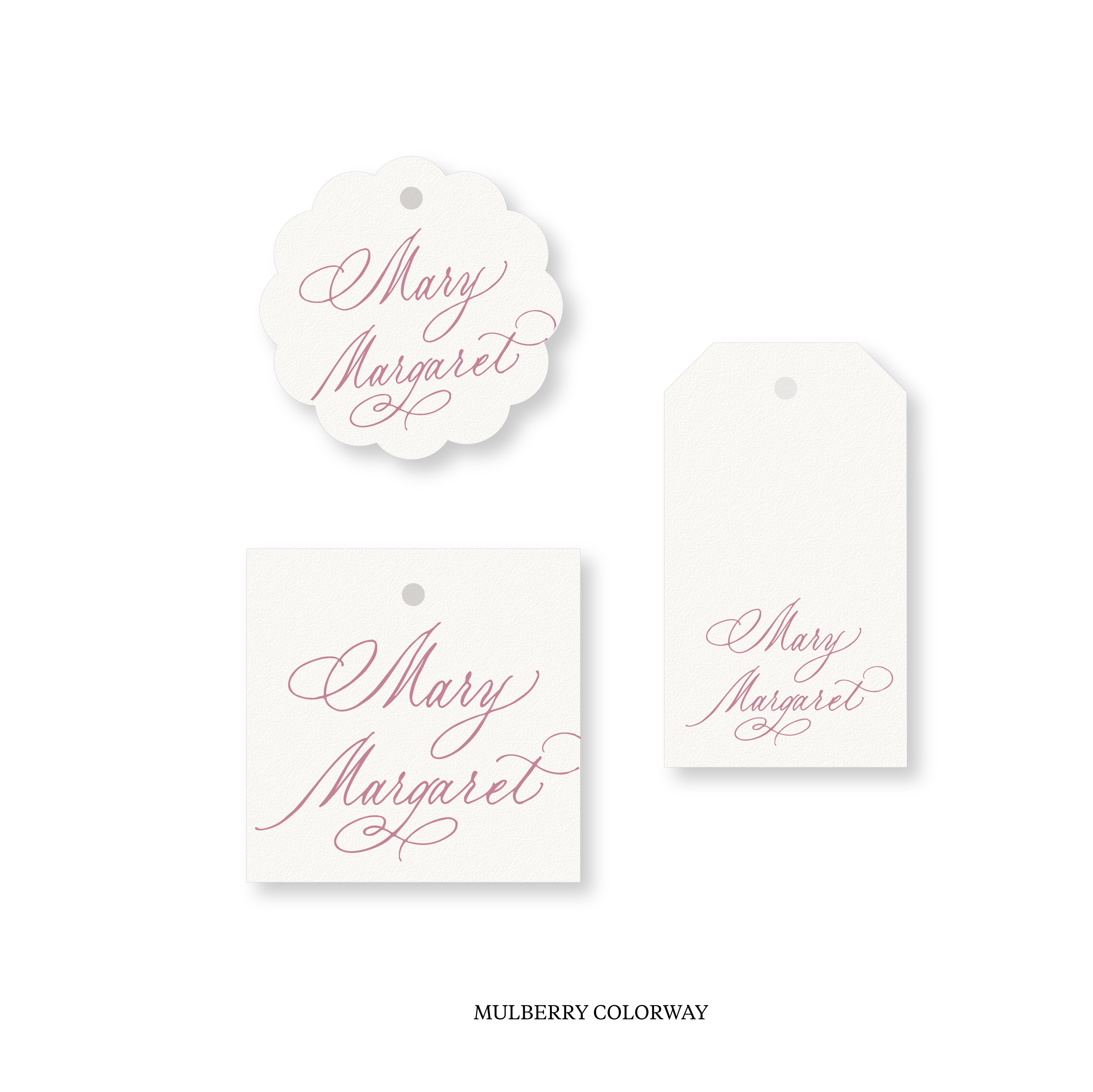 Taylor Calligraphy Classic Printed Tag
