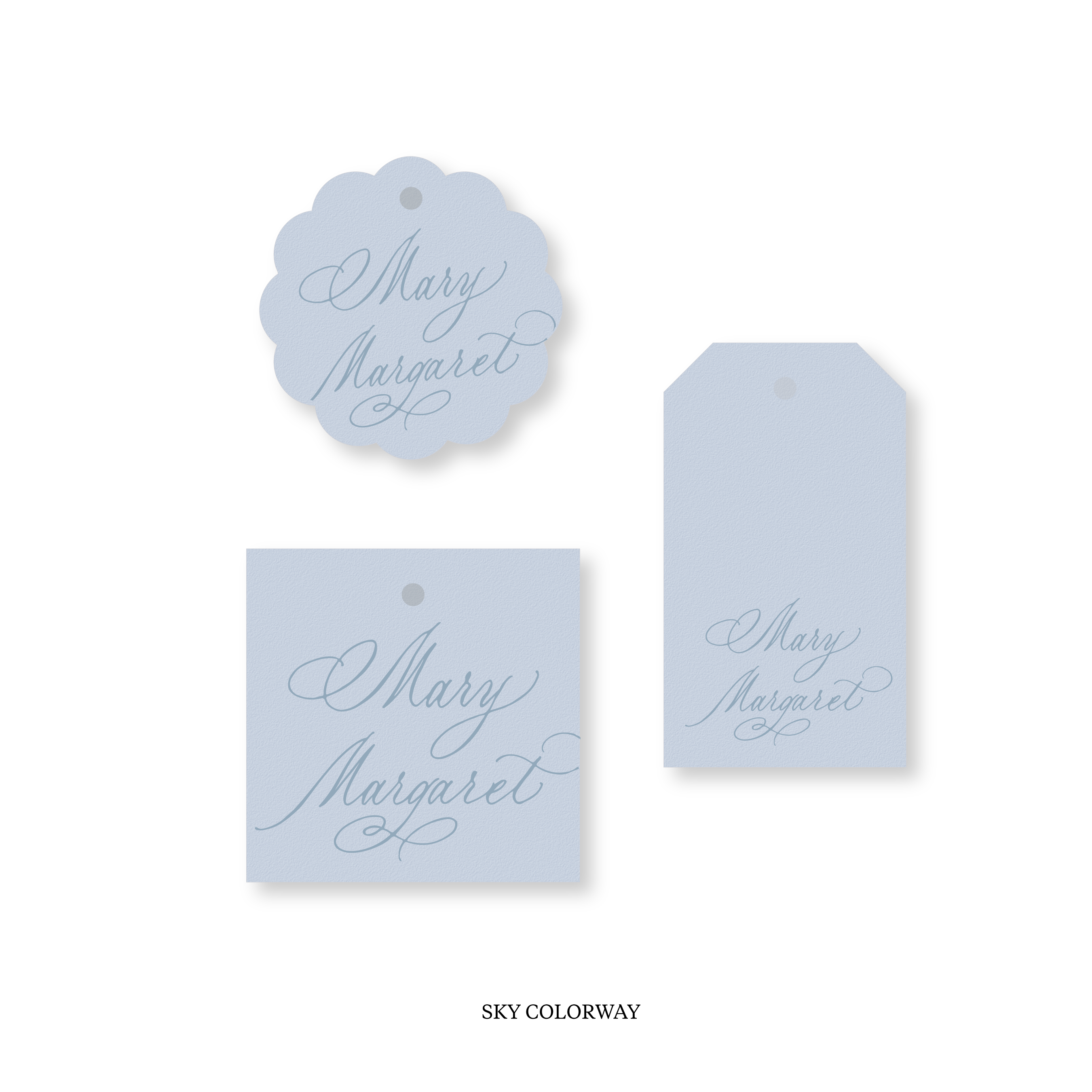 Taylor Calligraphy Classic Printed Tag