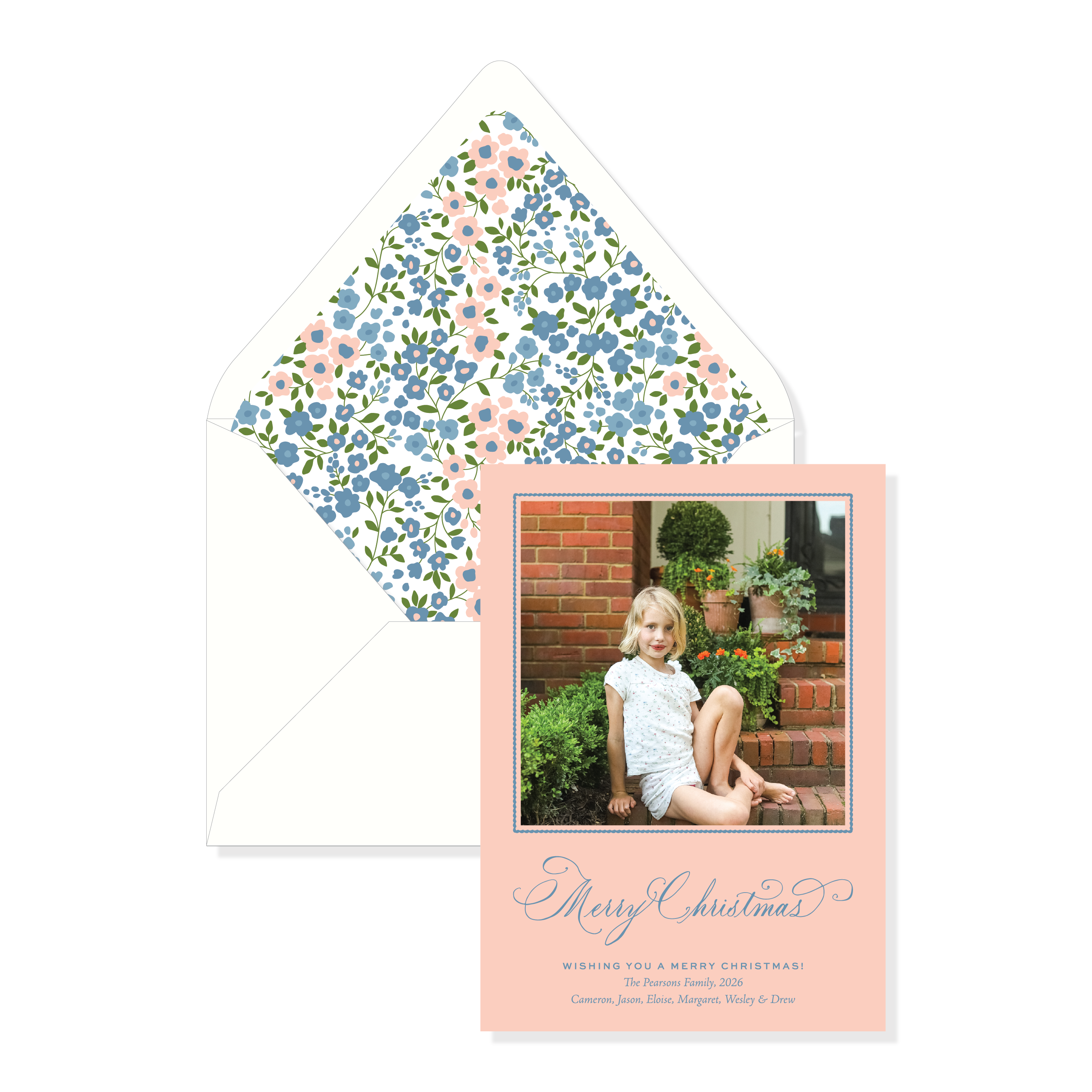 Thistlewood Garden Classic Printed Holiday Card