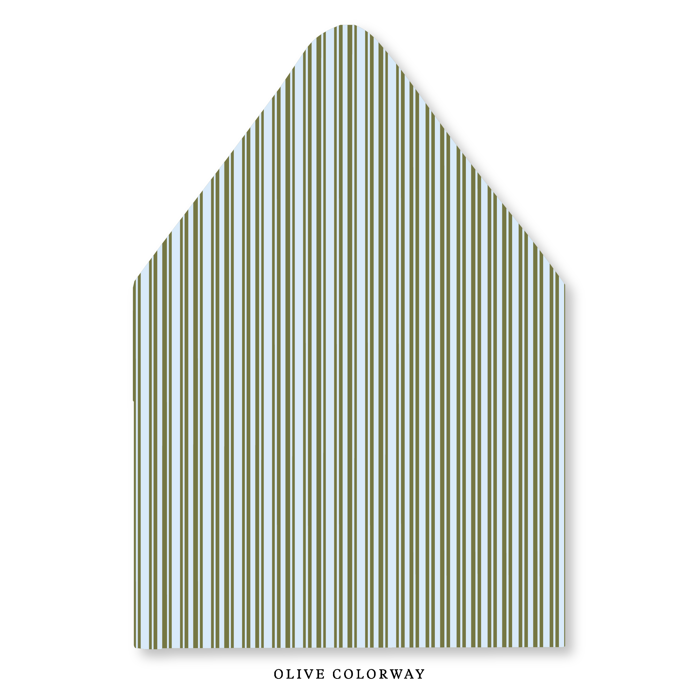 Ticking Stripe Envelope Liner