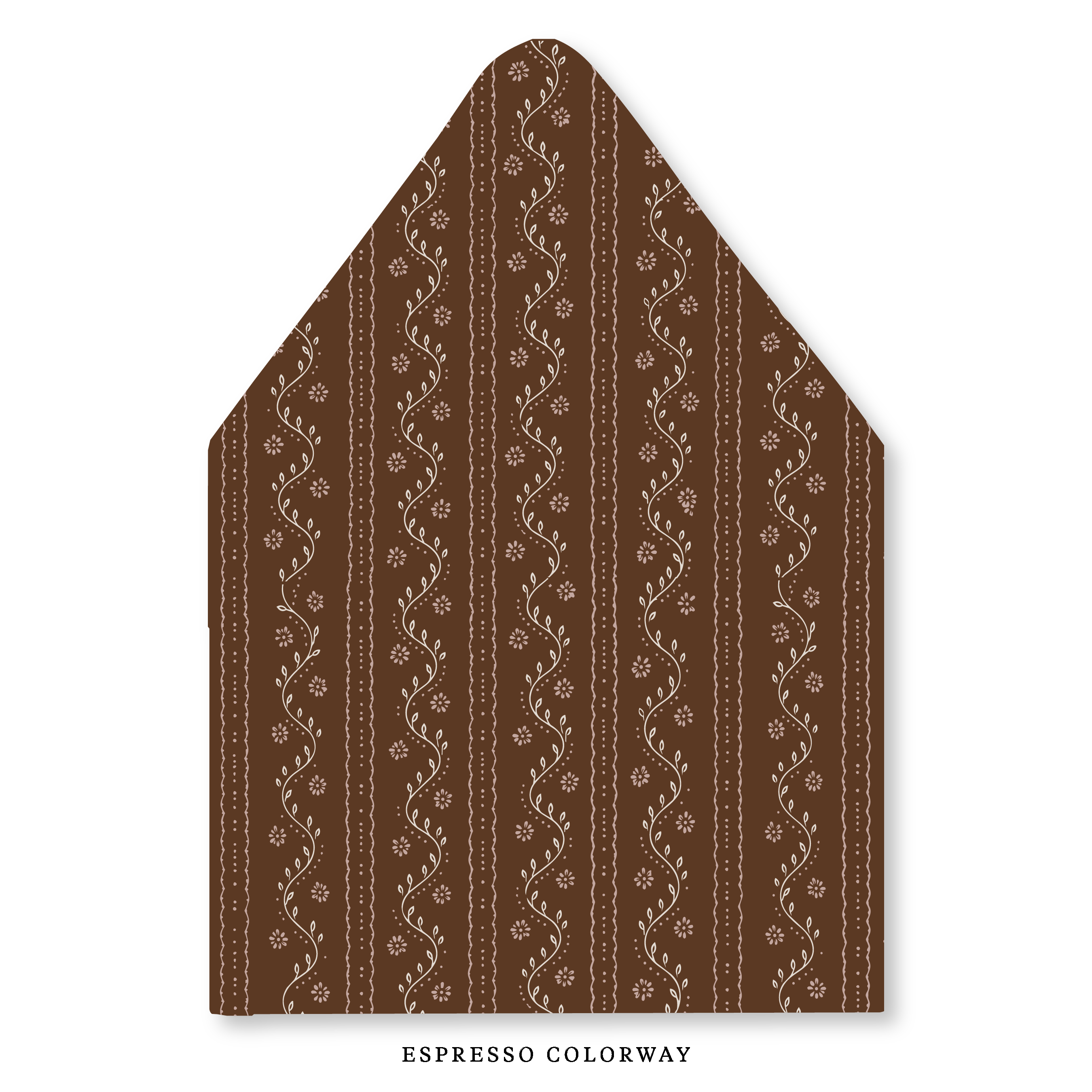 Trellis Stripe Envelope Liner