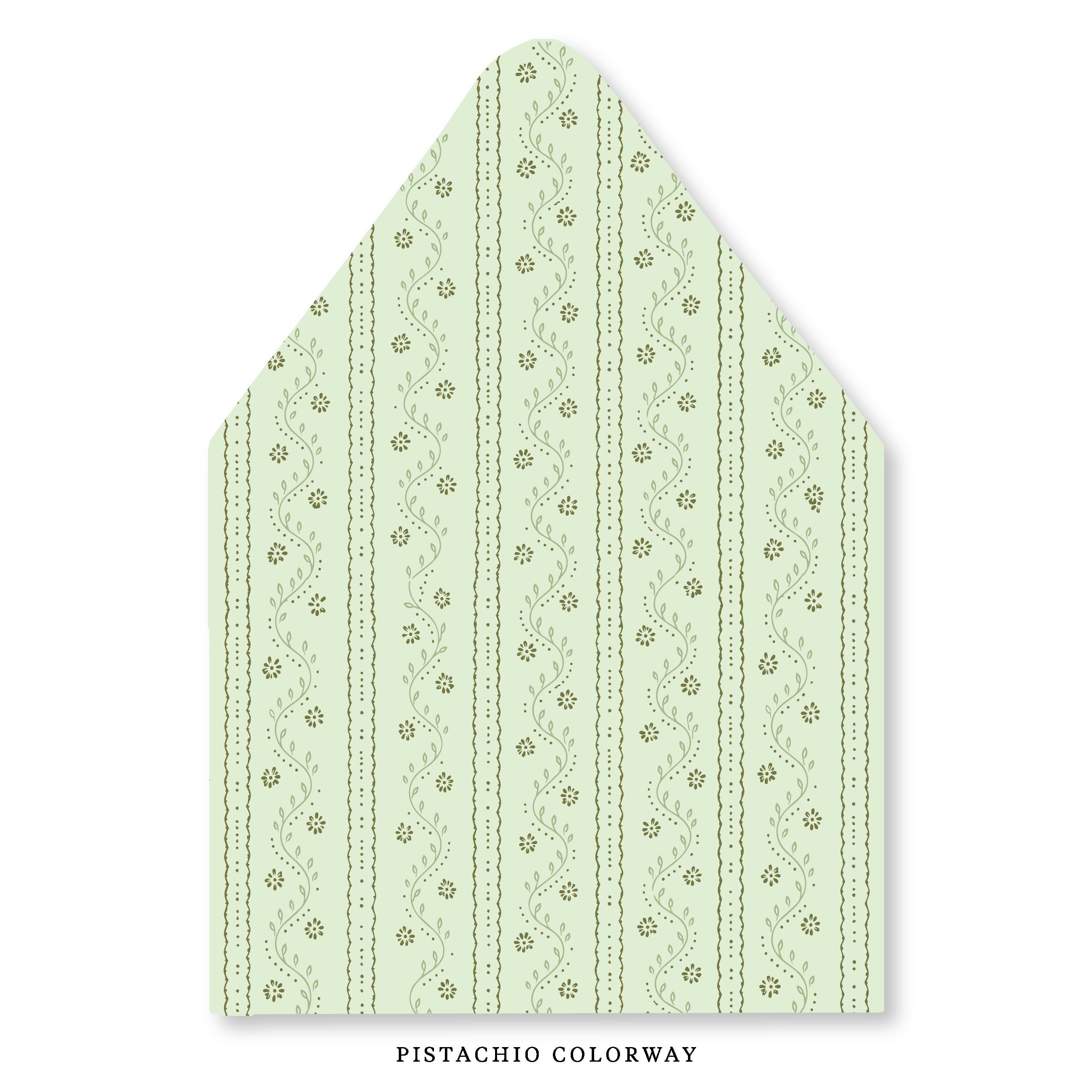 Trellis Stripe Envelope Liner
