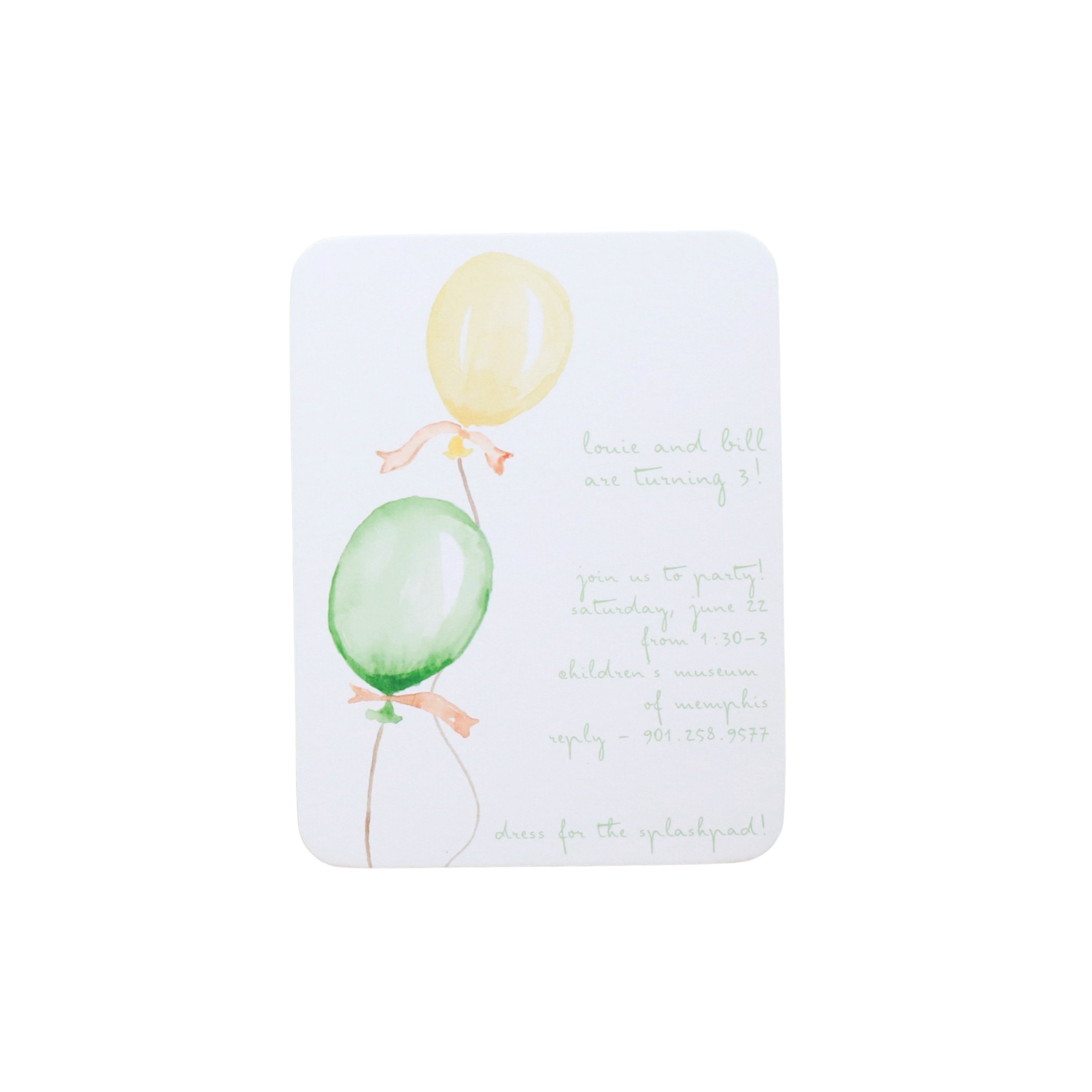 Bill Birthday Invitation Stovall Collection bill-birthday-invitation-stovall-collection