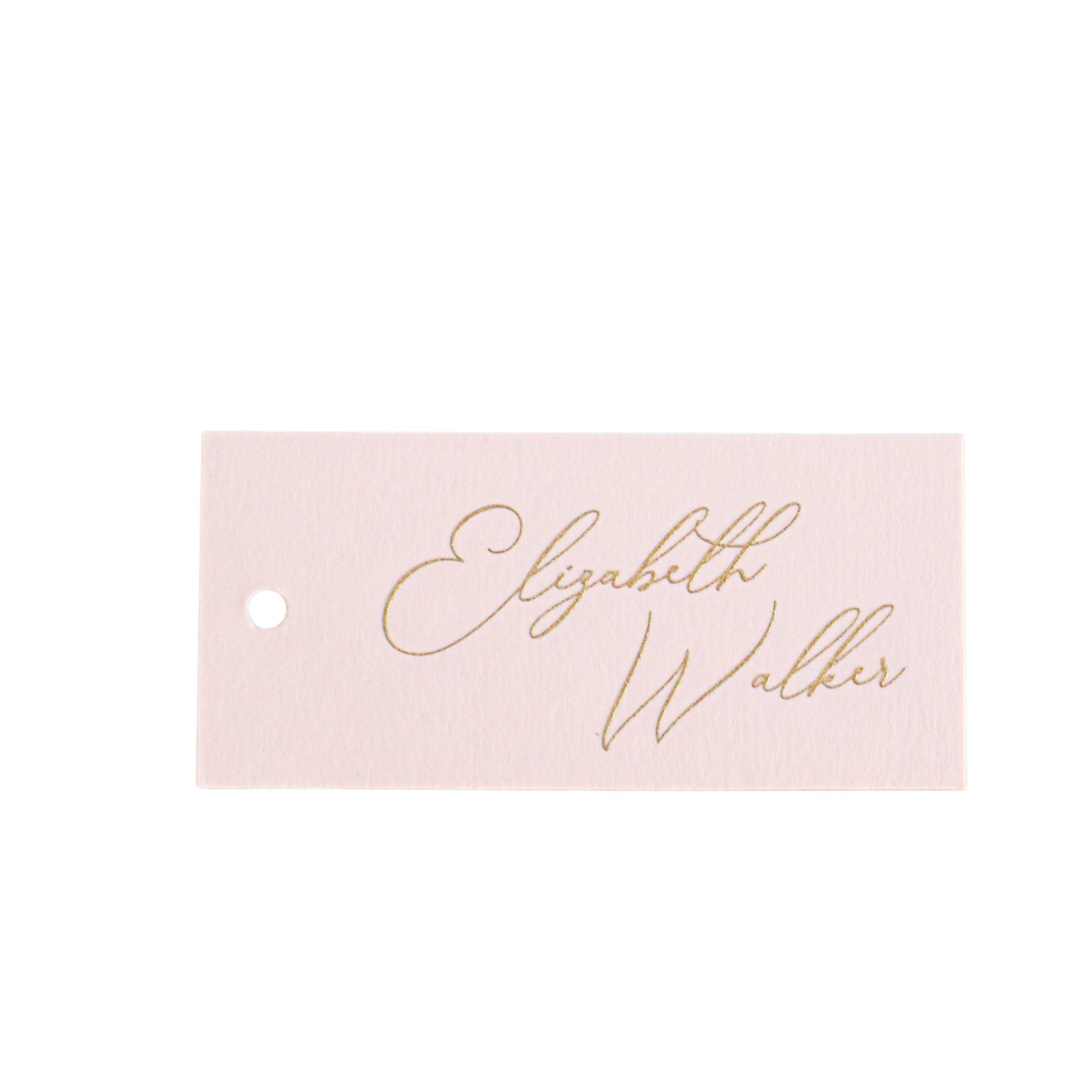 The Elizabeth Engraved Tag