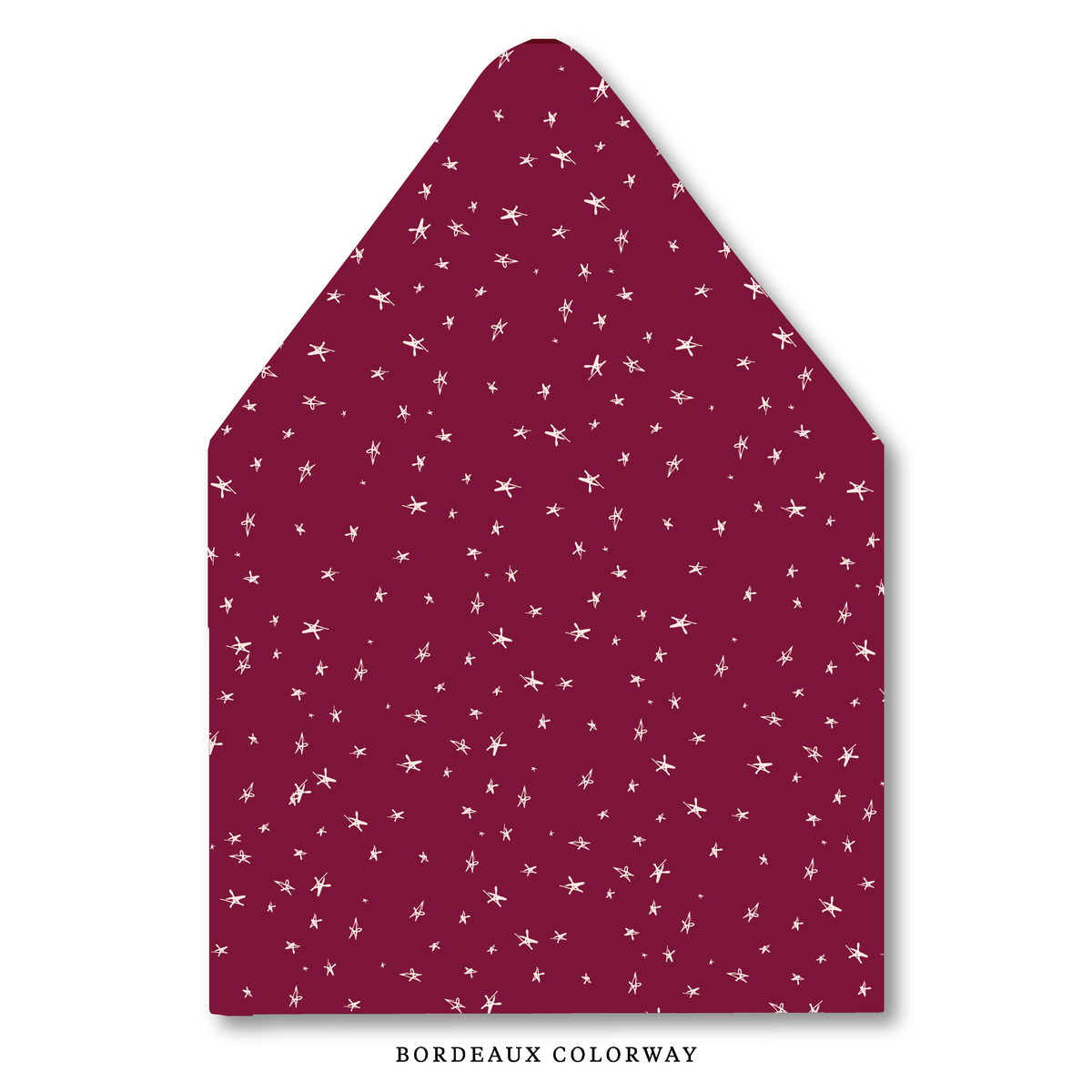 Whimsical Stars Envelope Liner