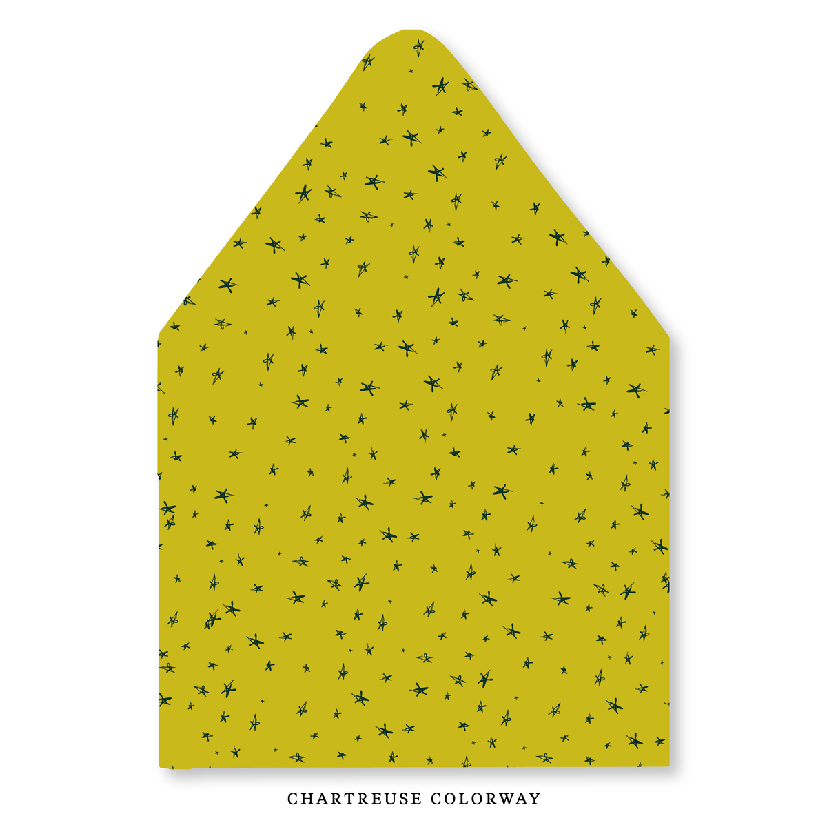 Whimsical Stars Envelope Liner