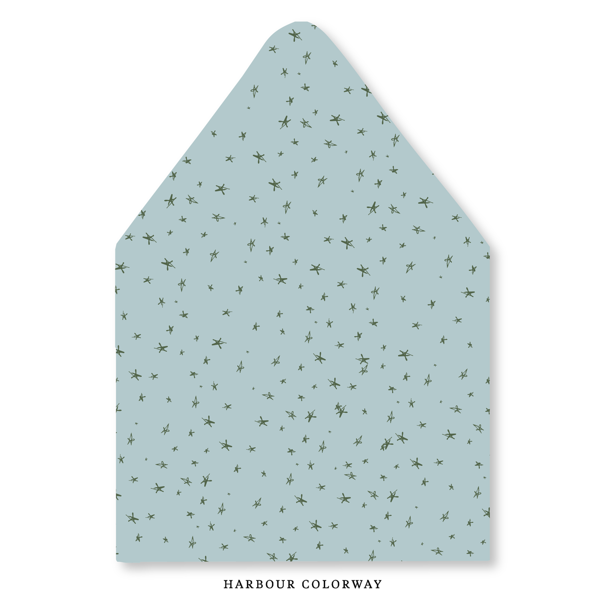 Whimsical Stars Envelope Liner