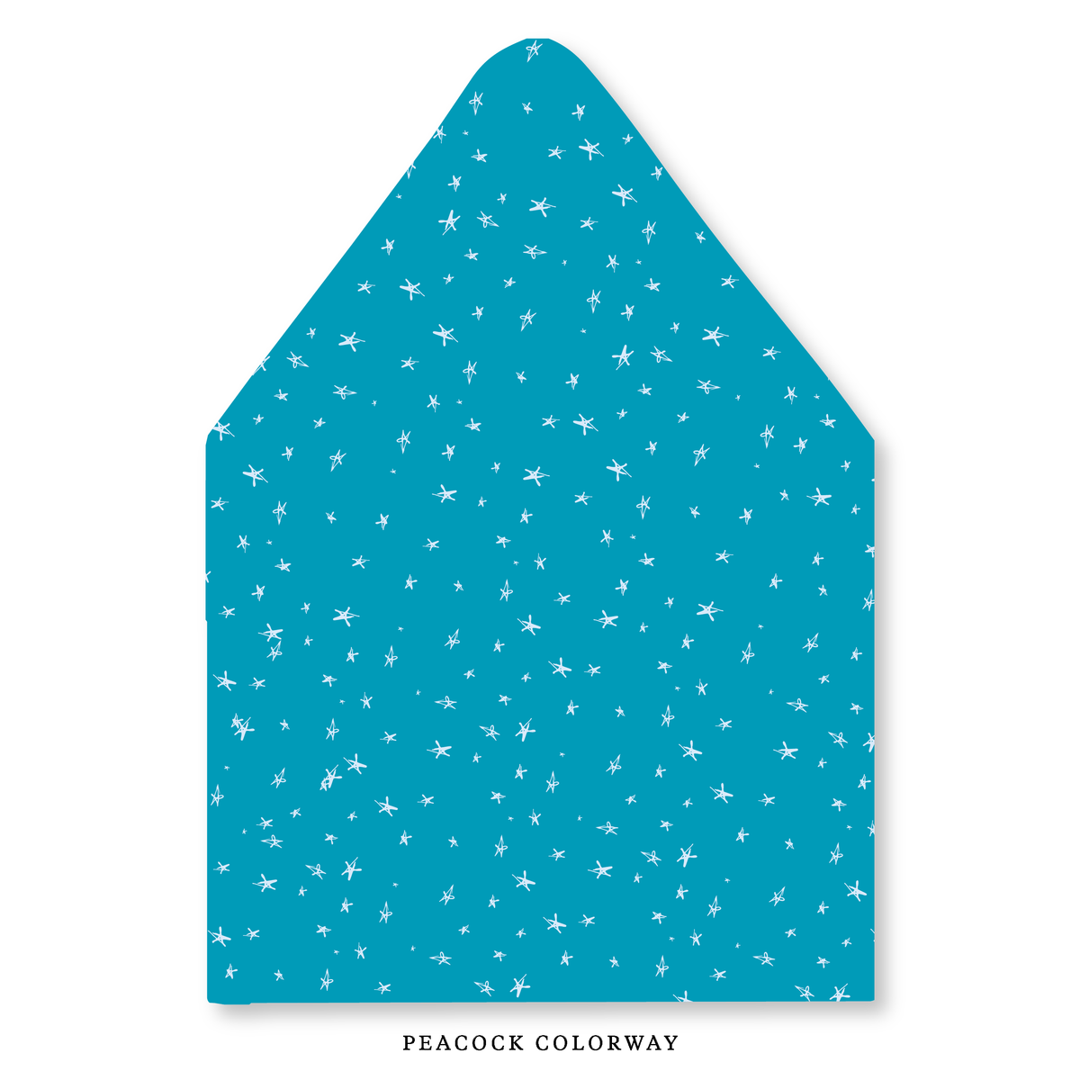 Whimsical Stars Envelope Liner
