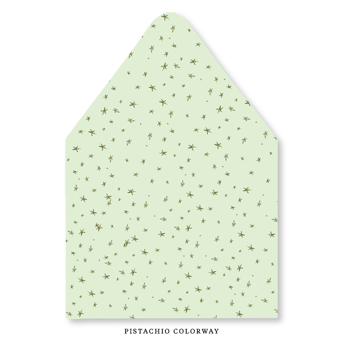 Whimsical Stars Envelope Liner