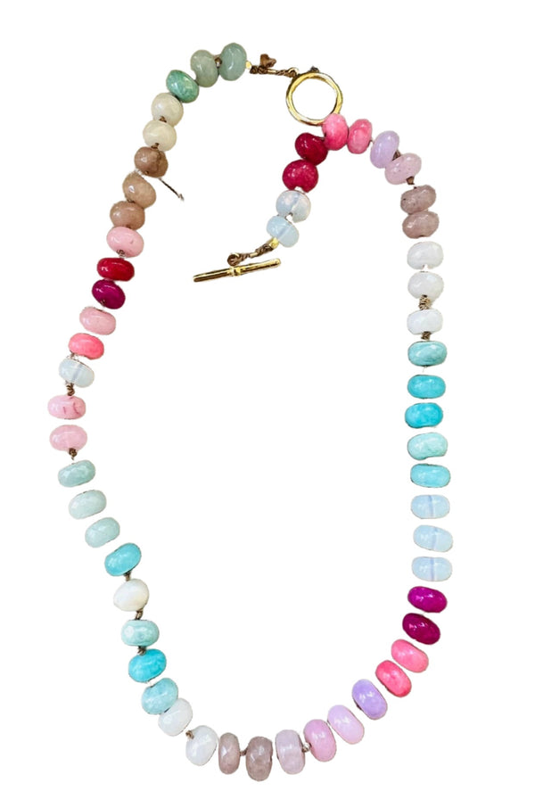 Silk Knot Candy Necklace