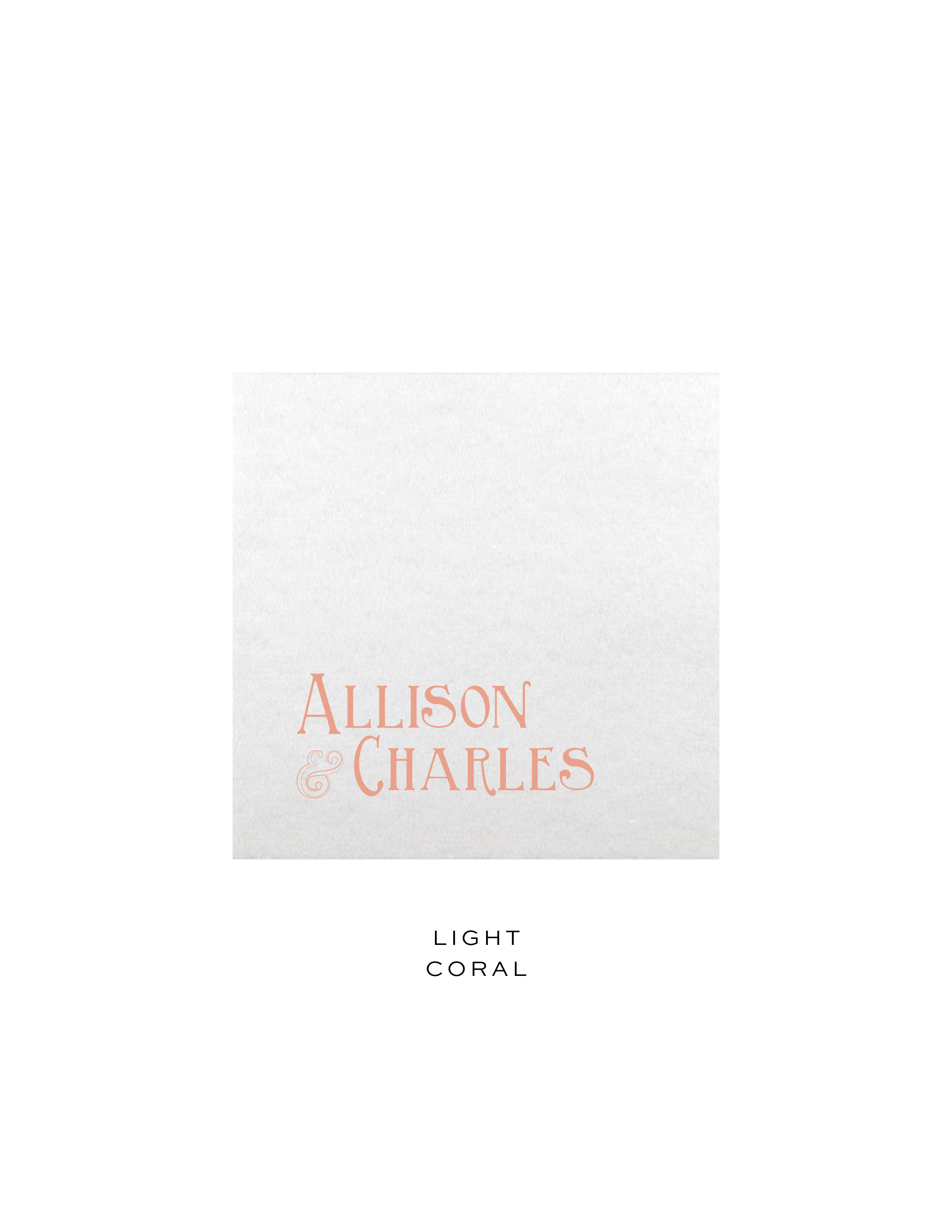 Allison Bridal Linun Napkin