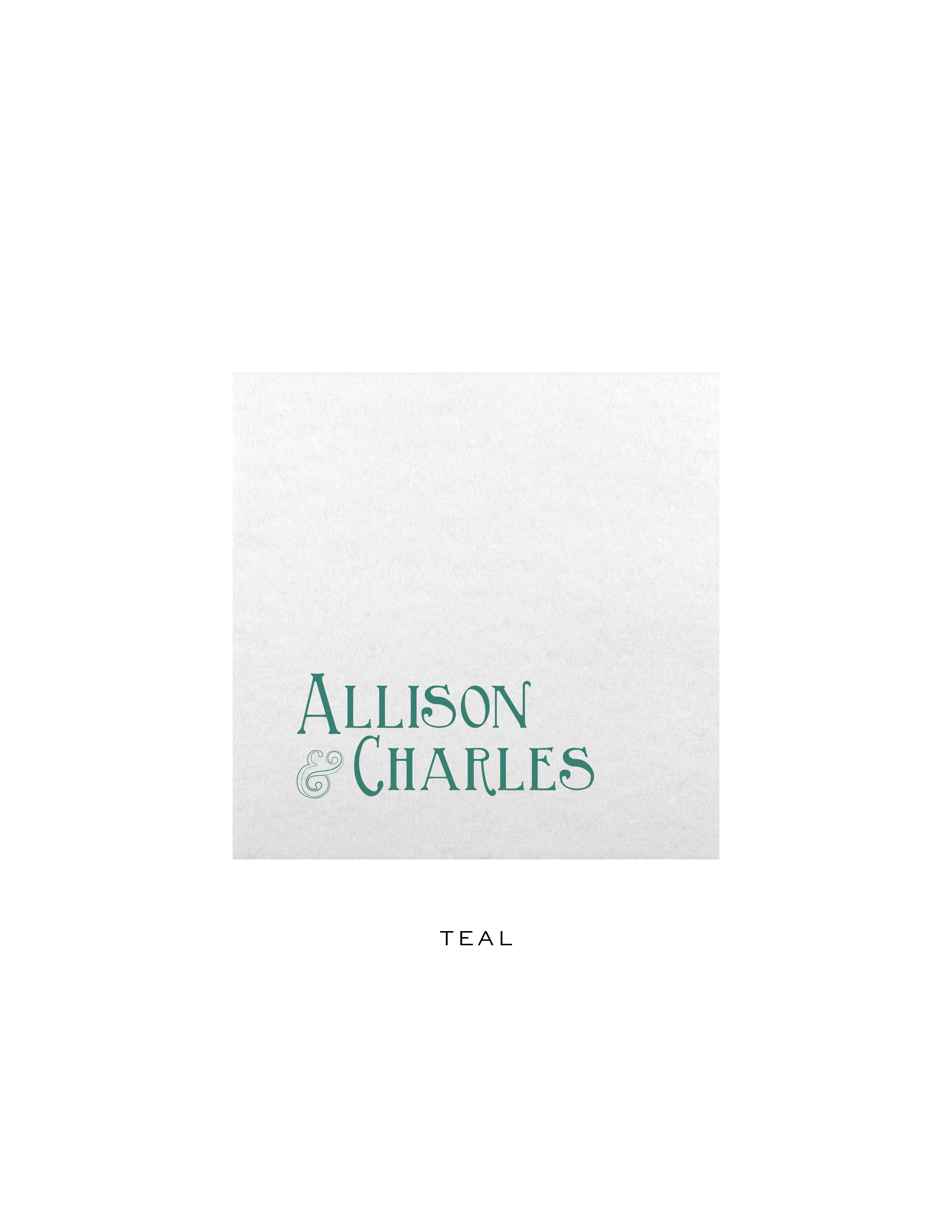 Allison Bridal Linun Napkin